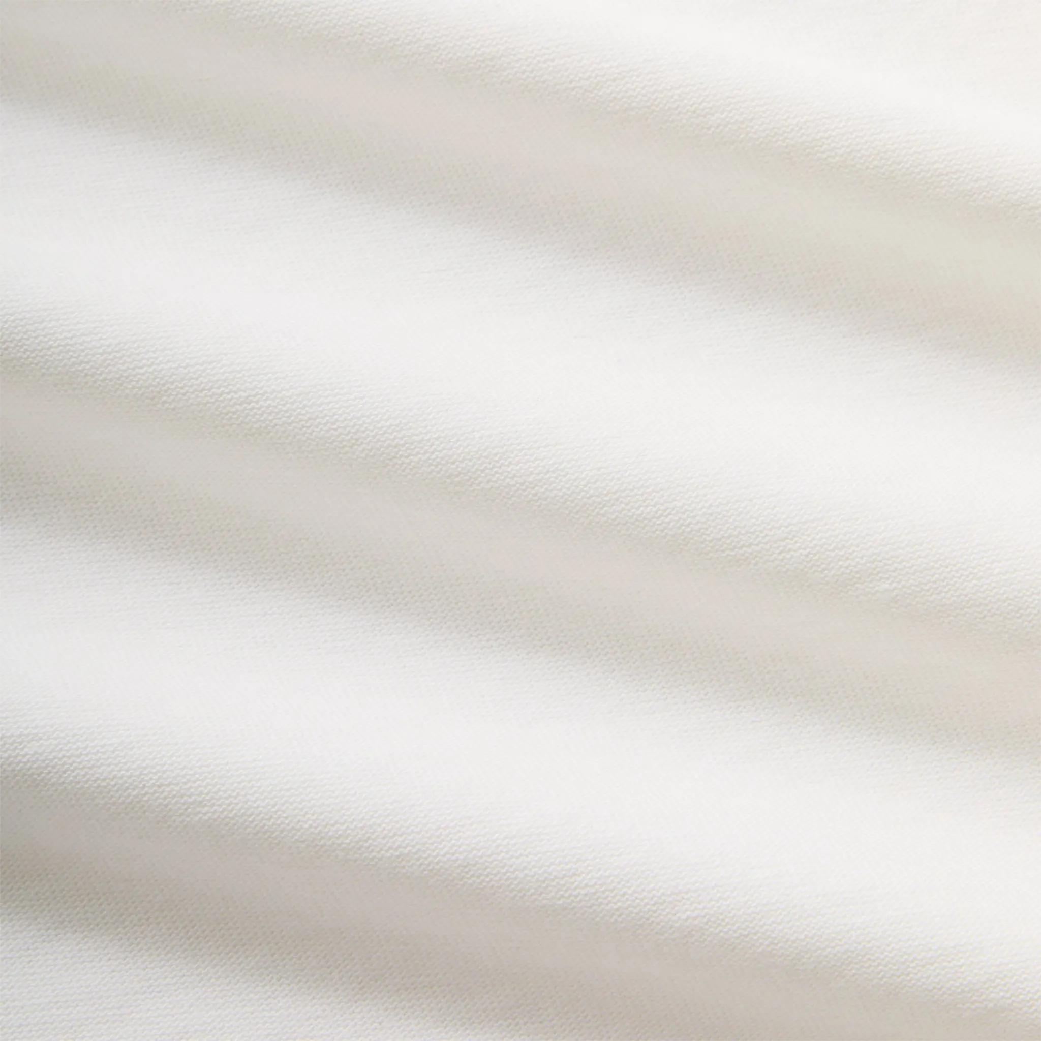 Material View of Kith Quinn White Black T-Shirt KHM034534-101