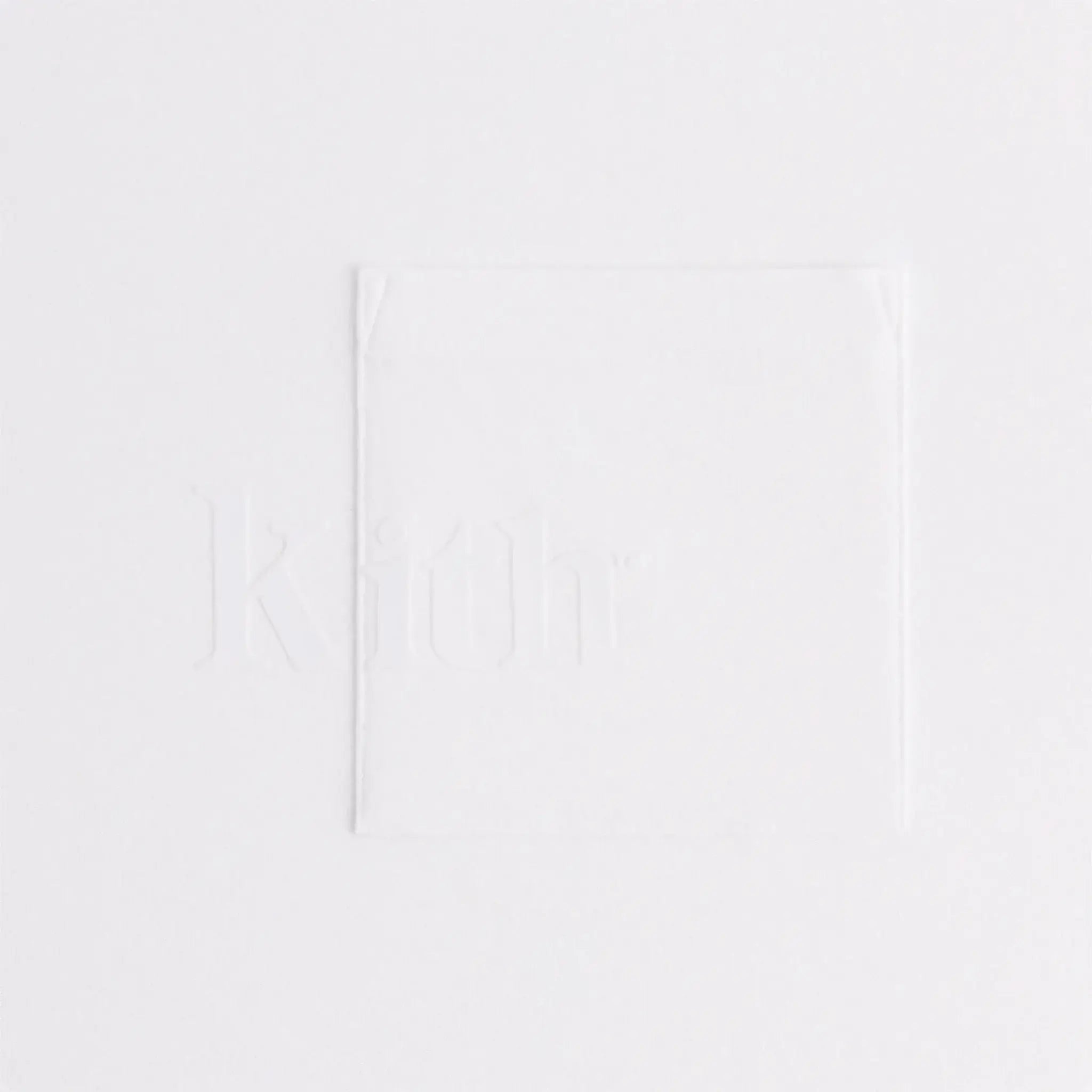 Detail view of Kith Quinn White T Shirt