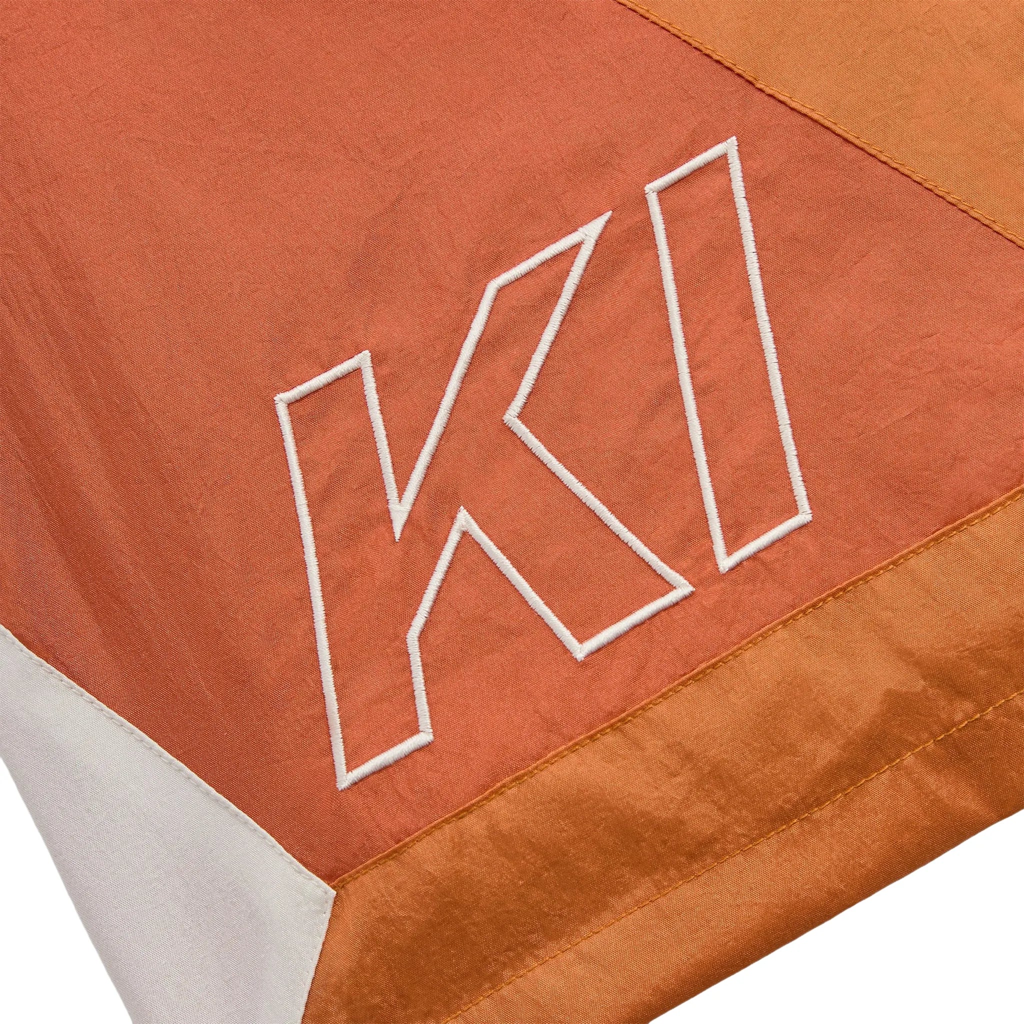 Detailed View of Kith Washed Nylon Turbo Clementine Shorts KHM061279-841