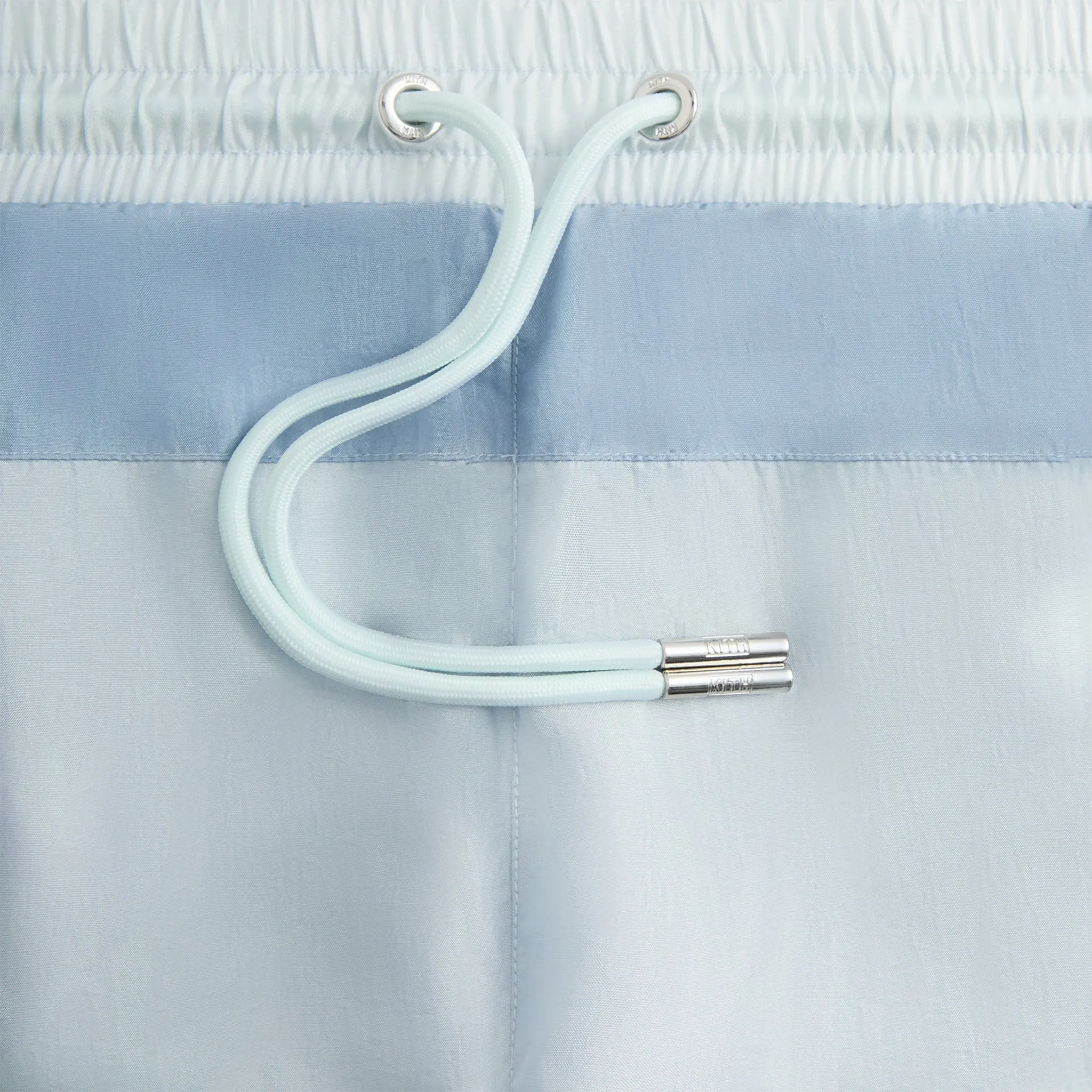 Front Lace View of Kith Washed Turbo Analysis Shorts