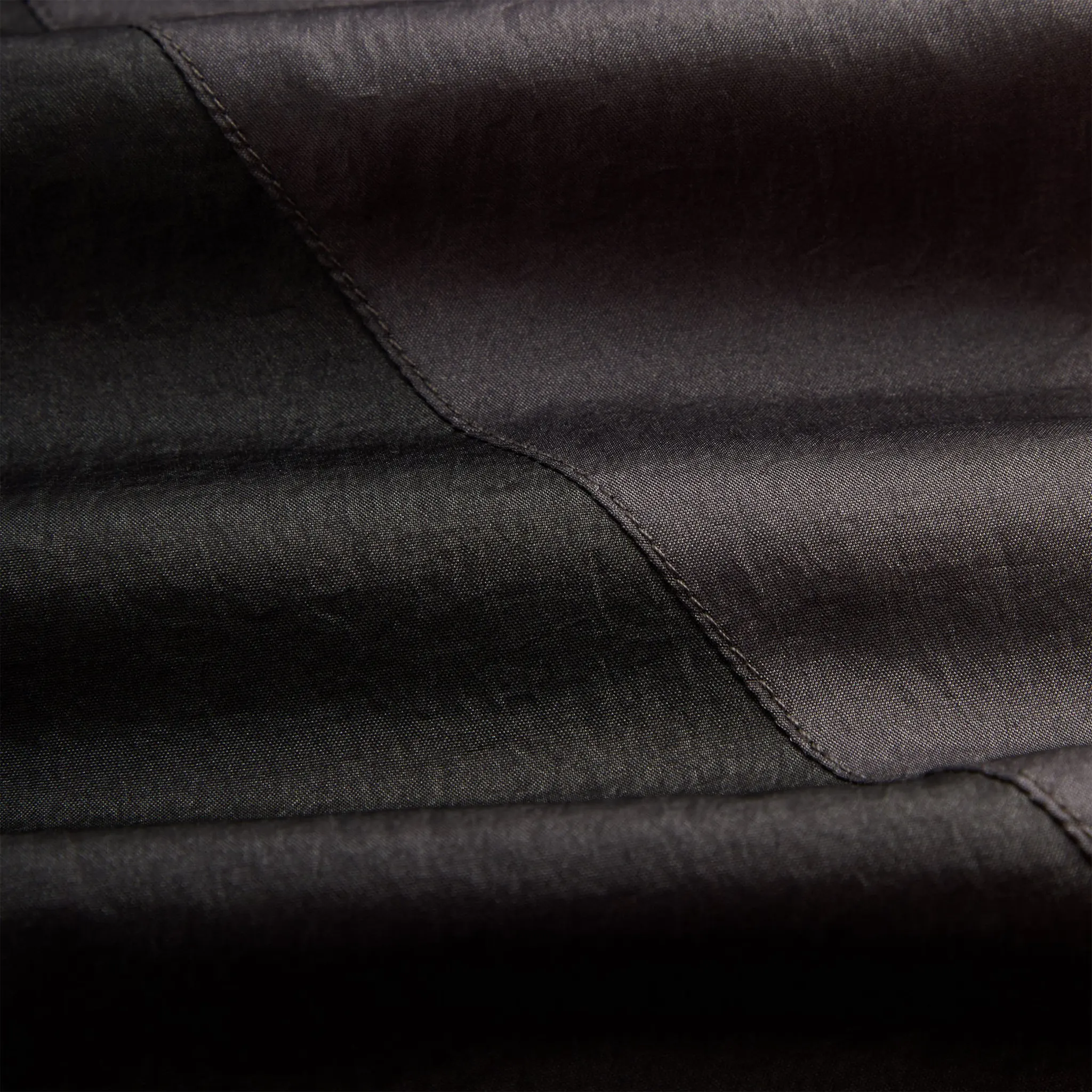Detailed View of Kith Washed Turbo Black Shorts KHM060983-001