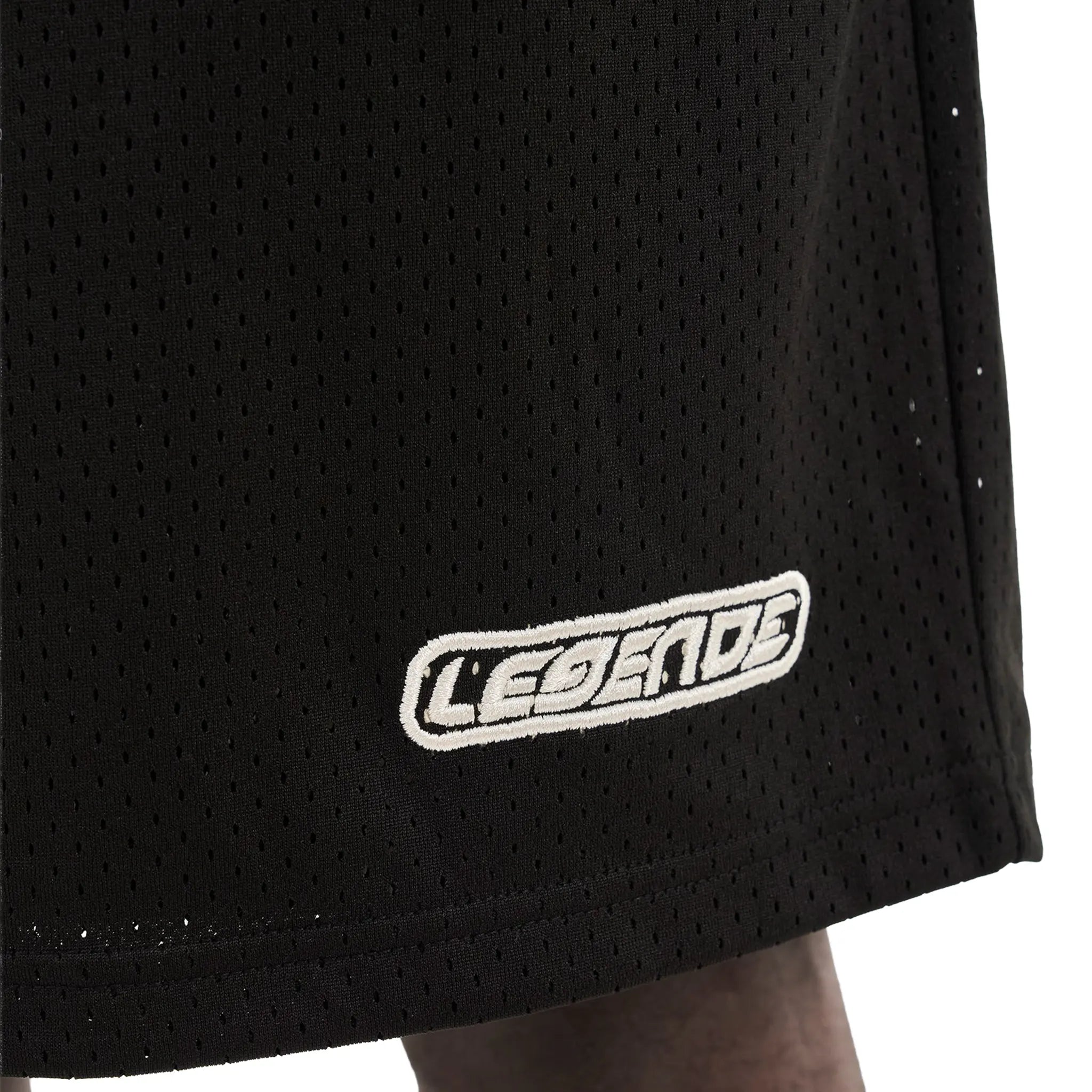 Detailed View of Legende Paris 2.0 Black Shorts