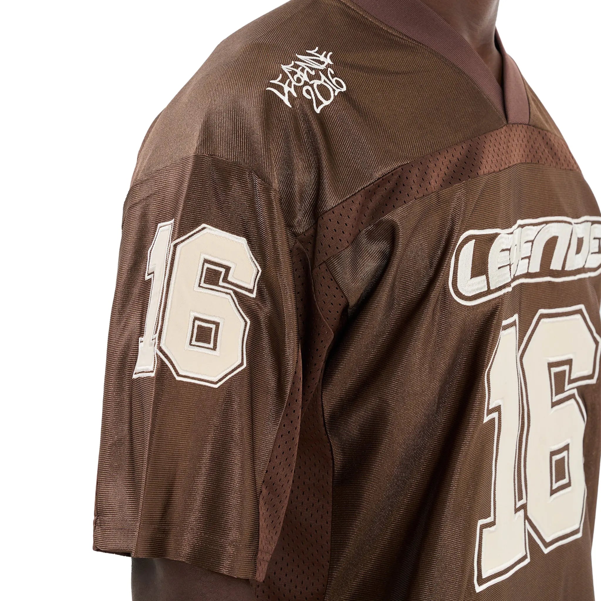 Detailed Side View of Legende Paris 2.0 Mocha Jersey