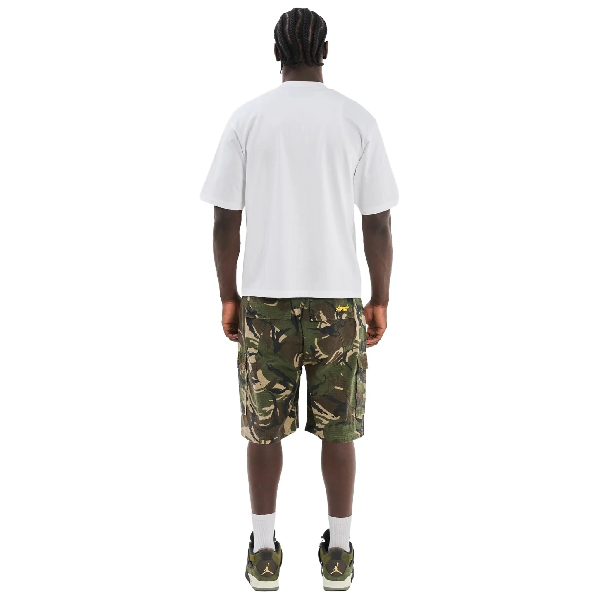 Back View of Legende Paris Camo Shorts