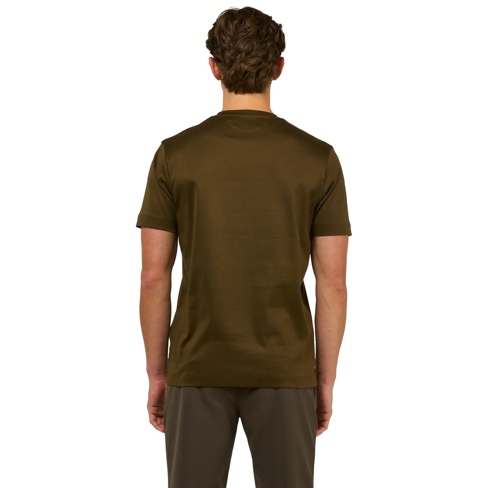 Back View of Loiano Egyptian Cotton Hazel T Shirt
