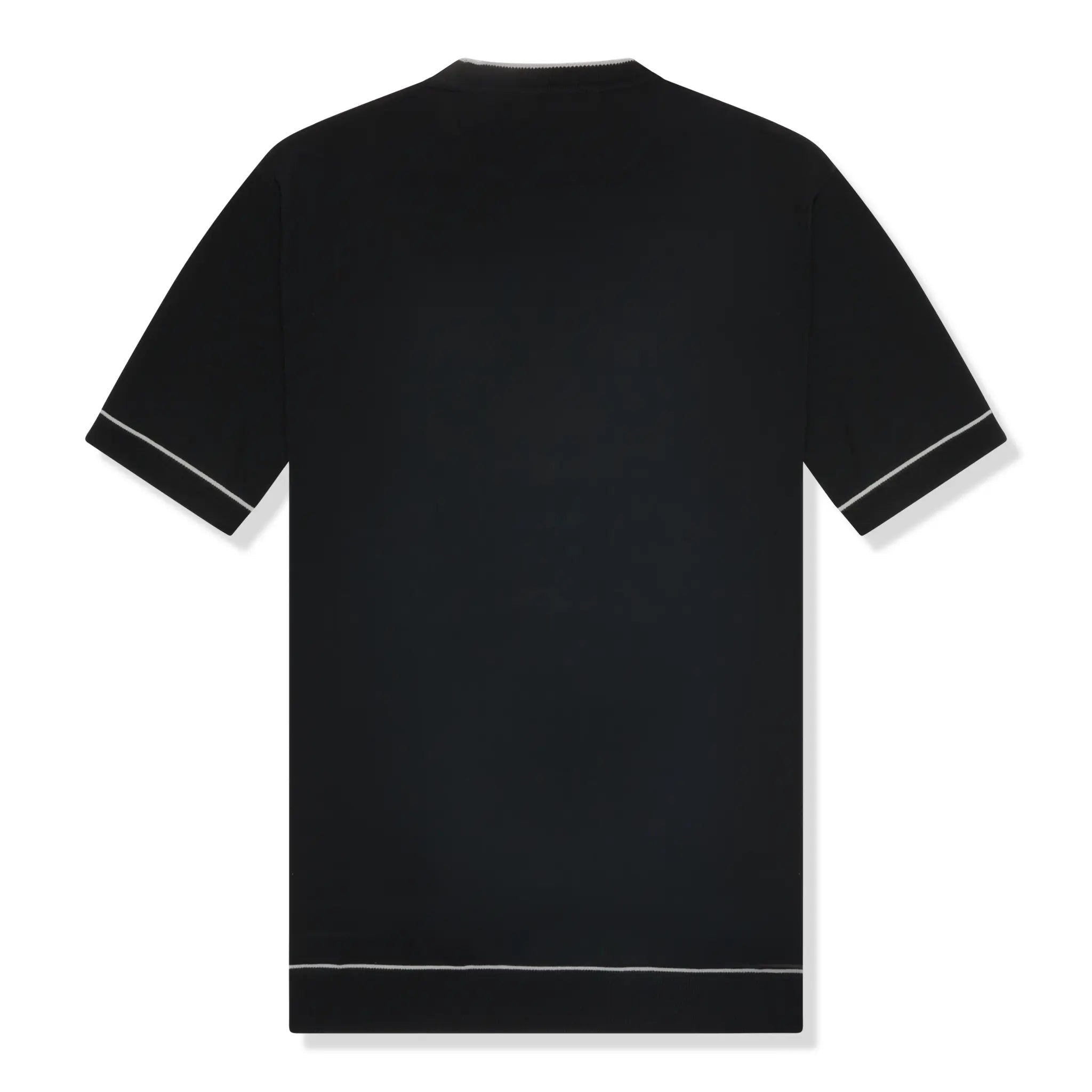 Loiano Rayon Knit Black T-Shirt