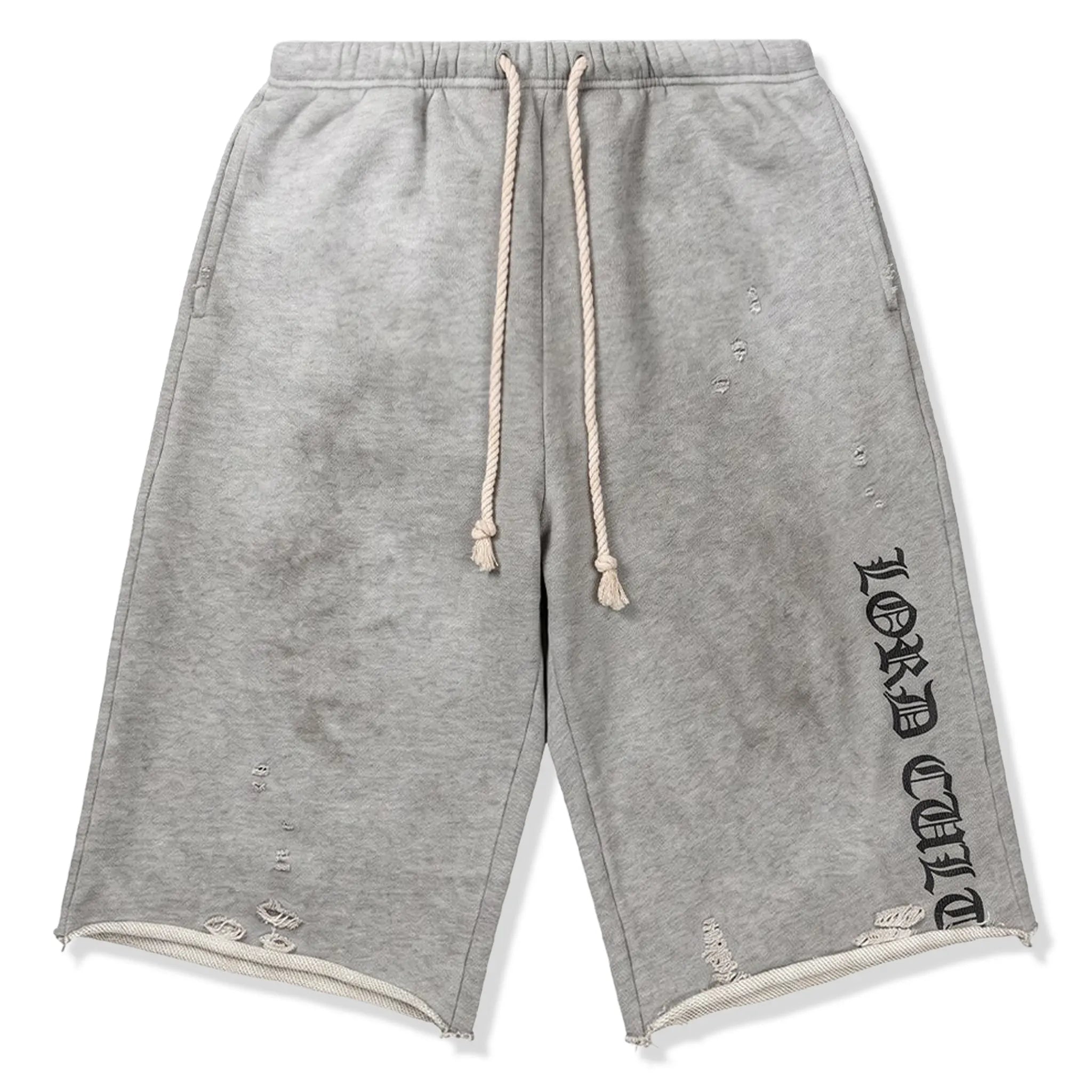 Front View of Lord Culture Grey Shorts