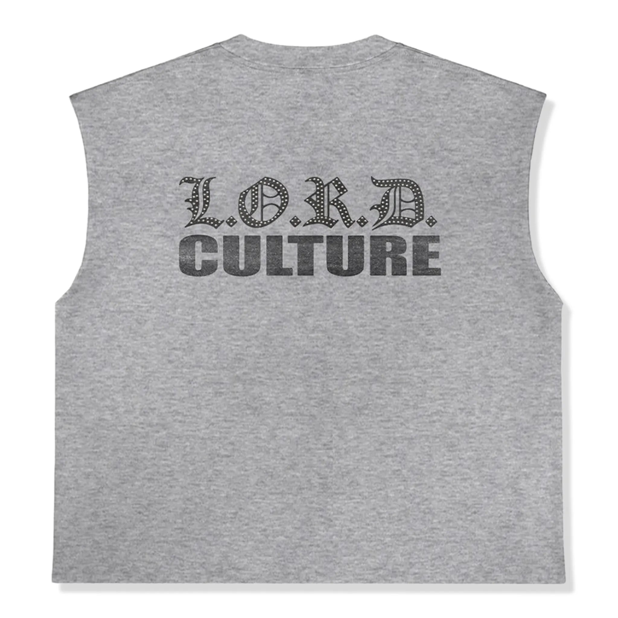 Back View of Lord Culture Sons Of Liberty Grey Vest