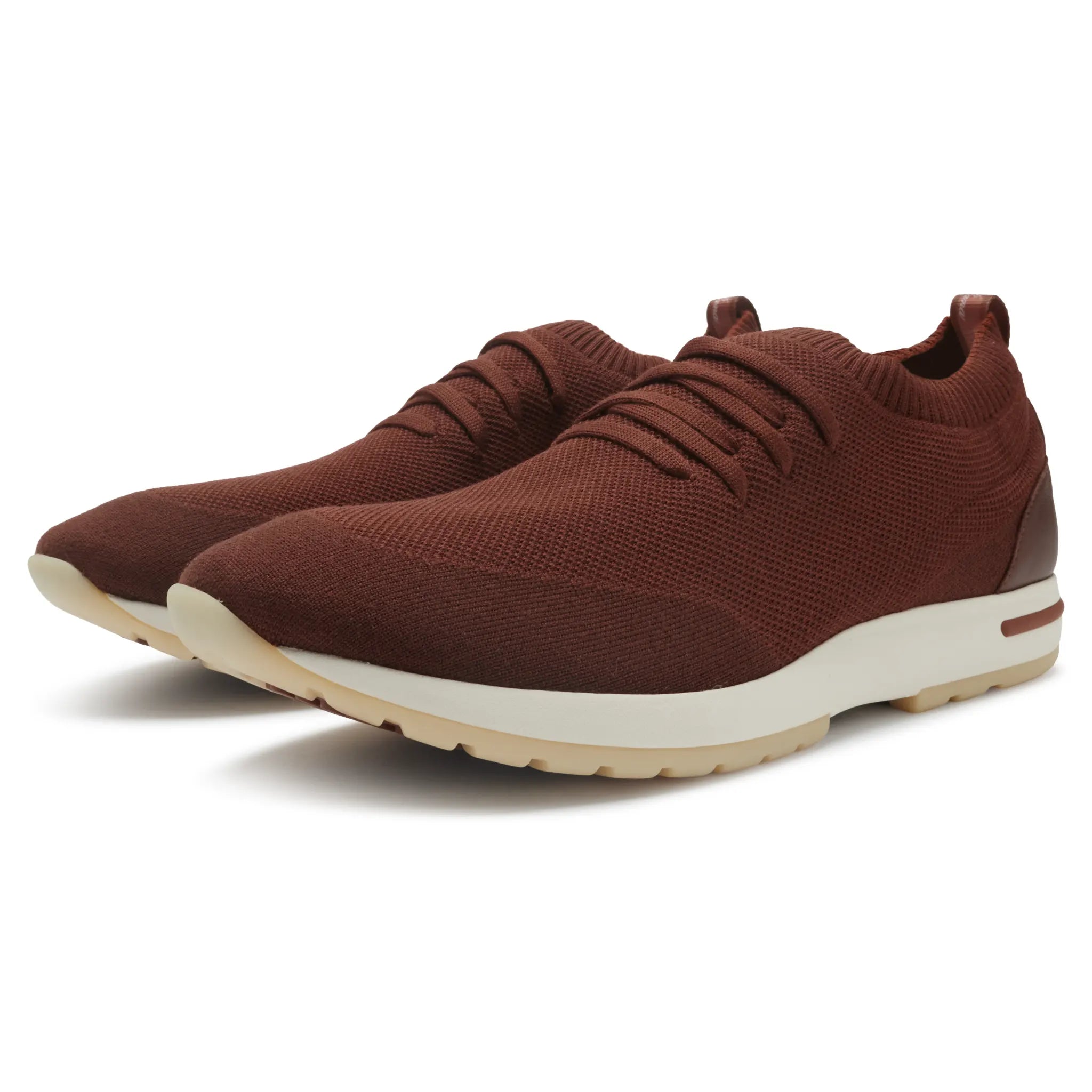 Front Side View of Loro Piana 360 LP Flexy Walk Wish Bear Sneaker FAI1540_F6Z9
