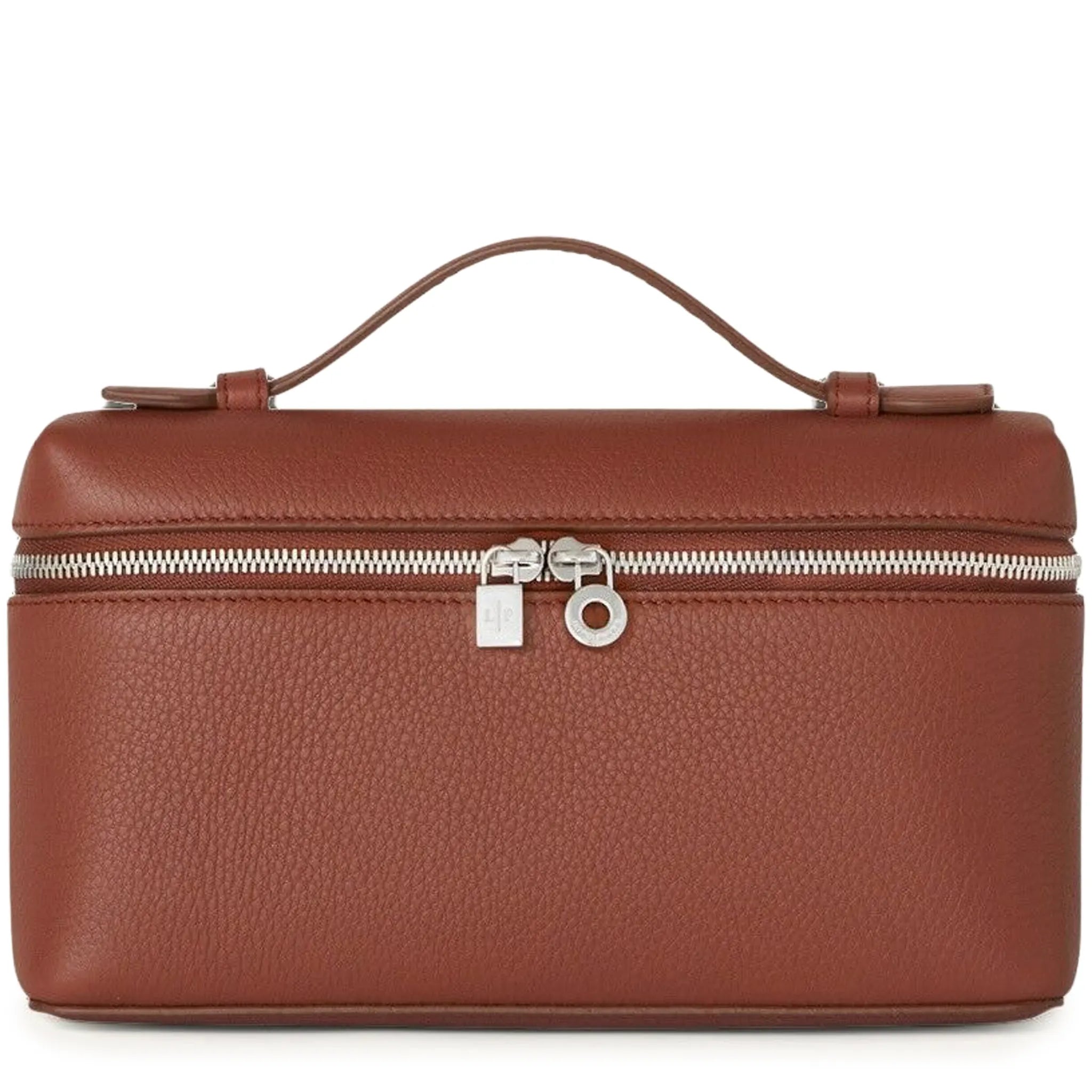 Front View of Loro Piana Extra Pocket L19 Kummel Shoulder Bag FAN4045_P500