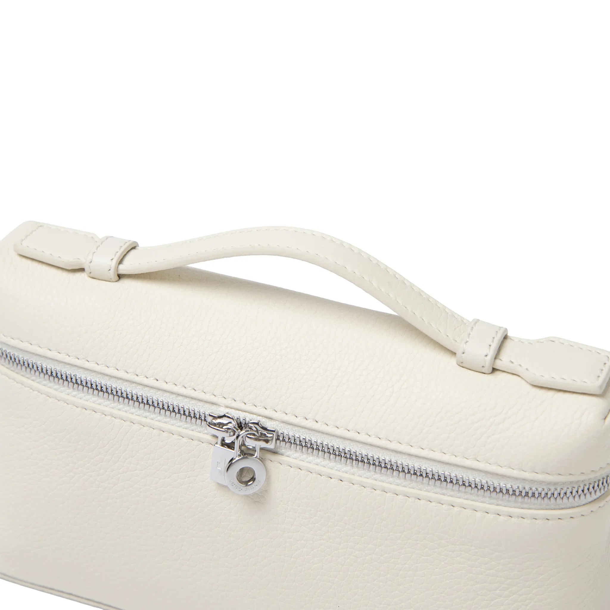 Upper View of Loro Piana Extra Pocket L19 Light Beige Shoulder Bag