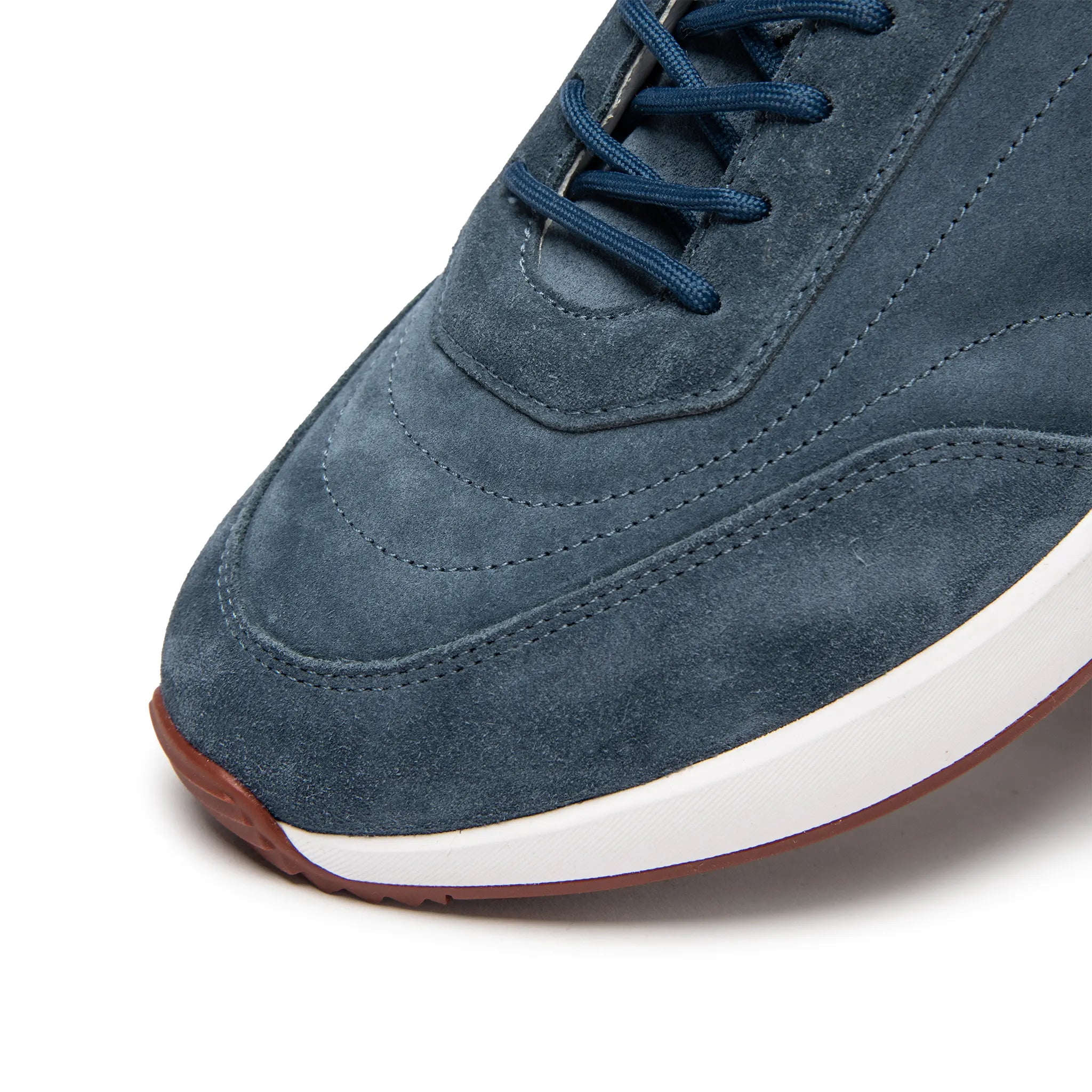 Detailed View of Loro Piana Week End Walk Black Figs Sneaker FSM0216_W1CQ