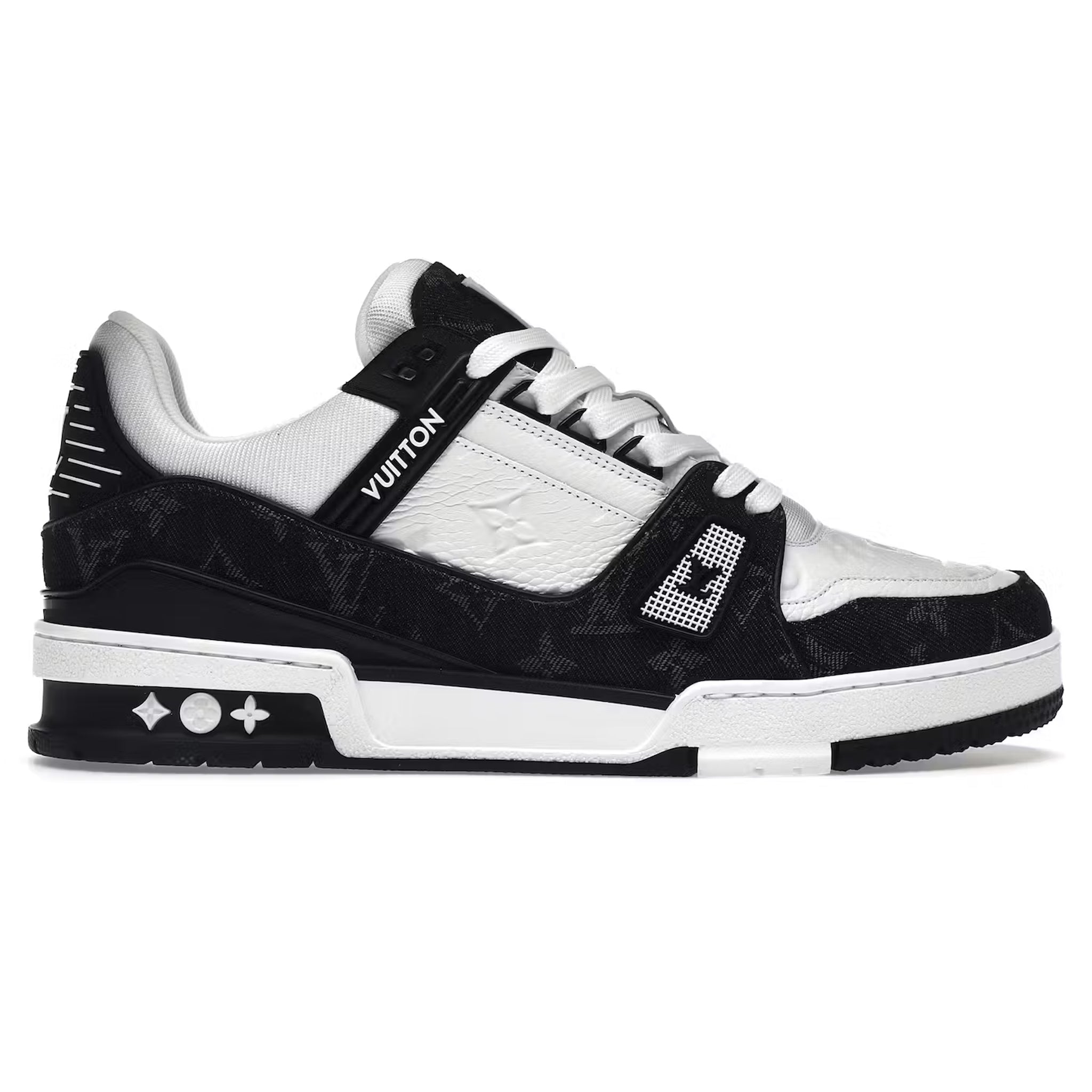 black and grey louis vuitton sneakers