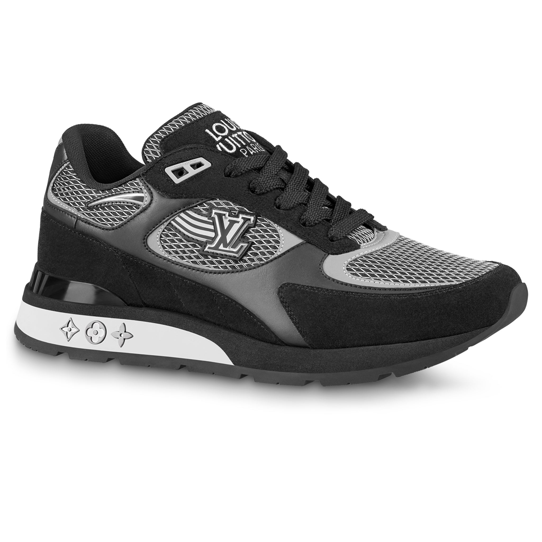Louis Vuitton LV Run Away Black Sneaker Crepslocker louis-vuitton-lv-run-away-black-sneaker-crepslocker
