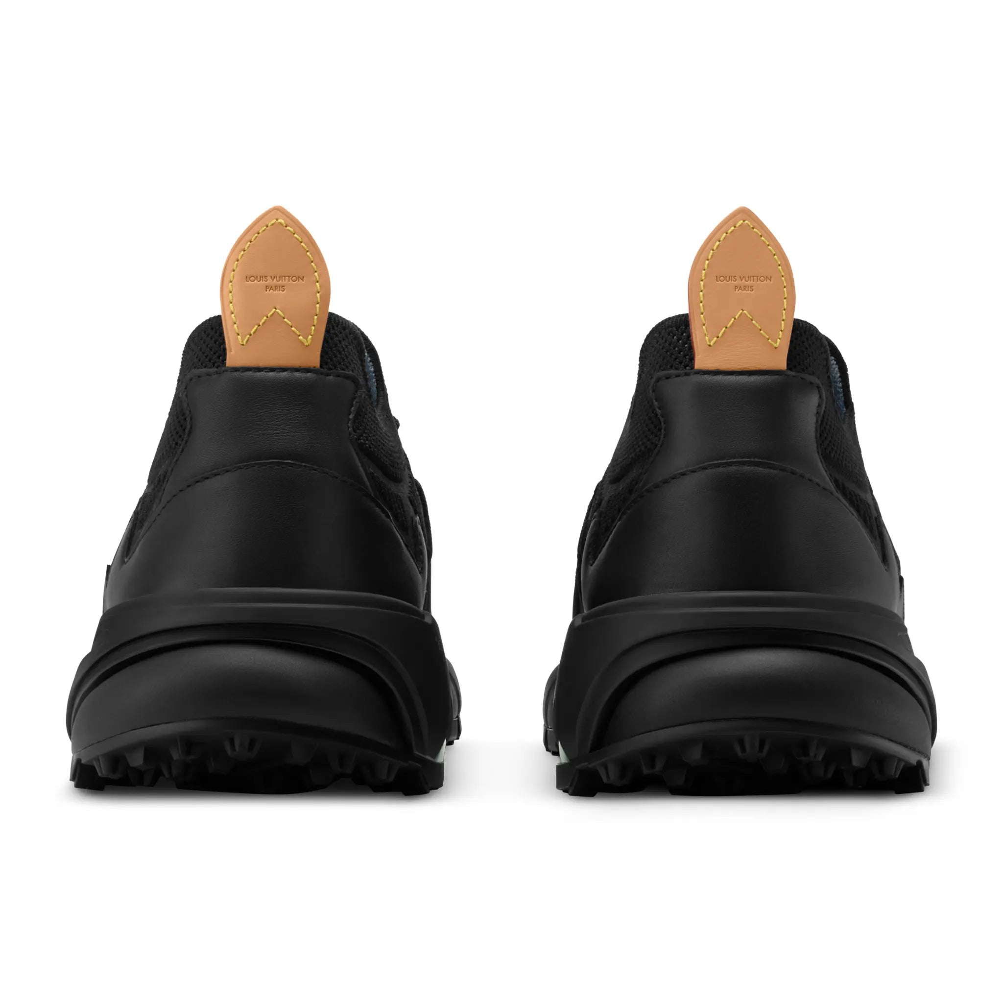 Back View Of Louis Vuitton LV Runner Tatic Triple Black 1AINL3