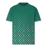 Louis Vuitton Monogram Gradient Cotton Green T Shirt