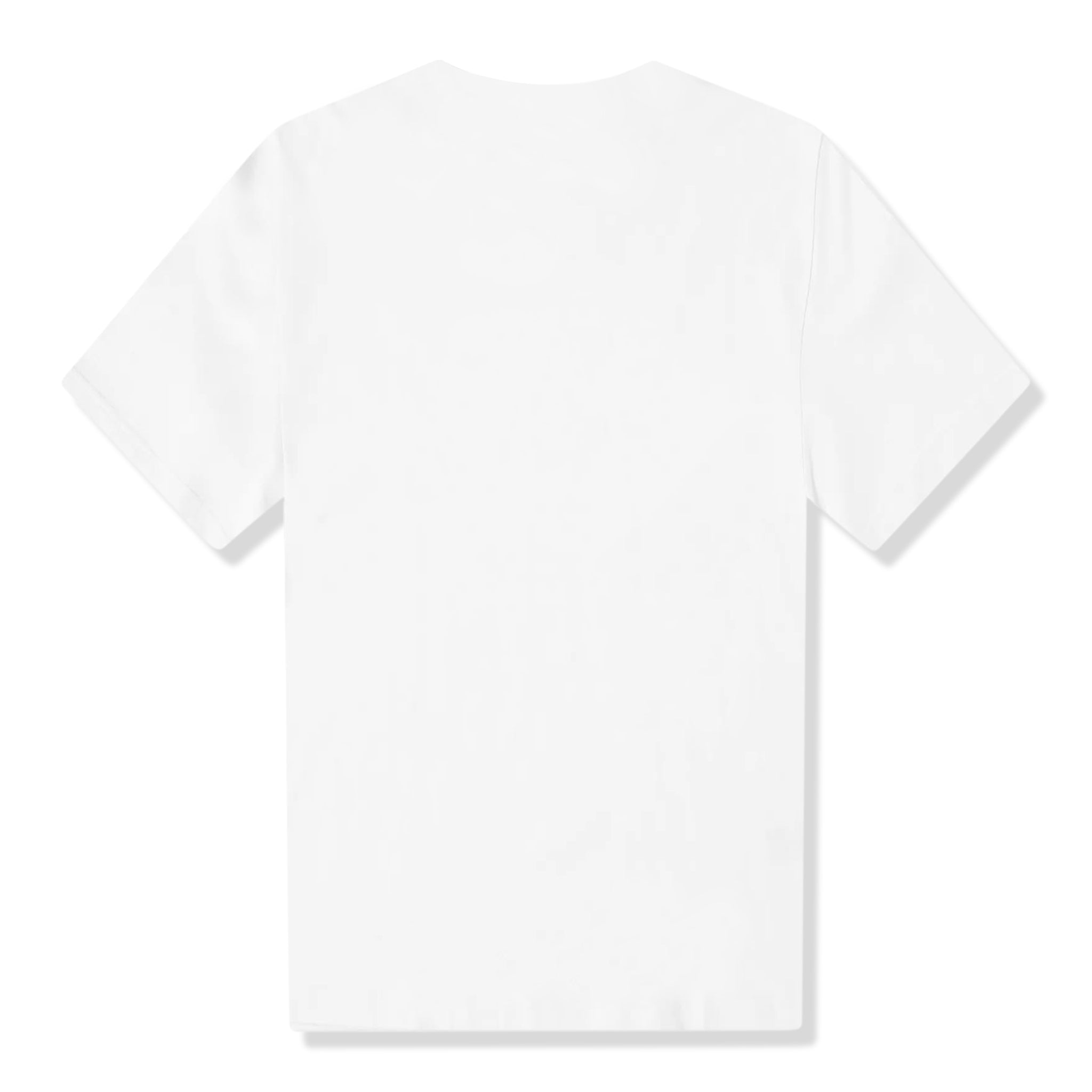Back view of Missoni Embroidered Logo Optic White T Shirt UC22SL03BJ00C7S013U