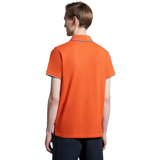 Moncler Maglia Orange Polo Shirt