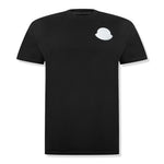 Moncler SN44 Patched Logo Short Sleeve Charcoal T Shirt