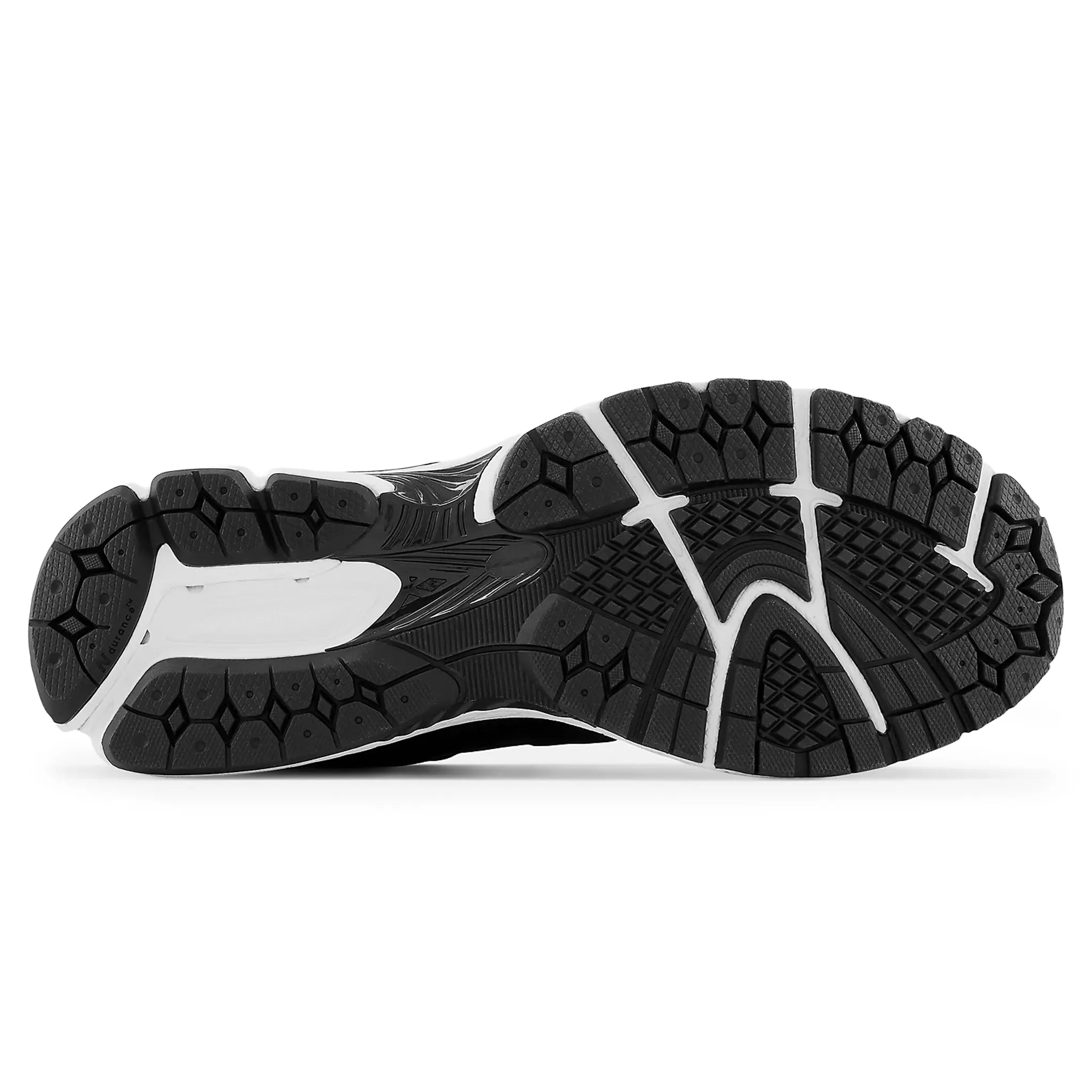 Sole View of New Balance 2002R Black Gunmetal M2002RBK