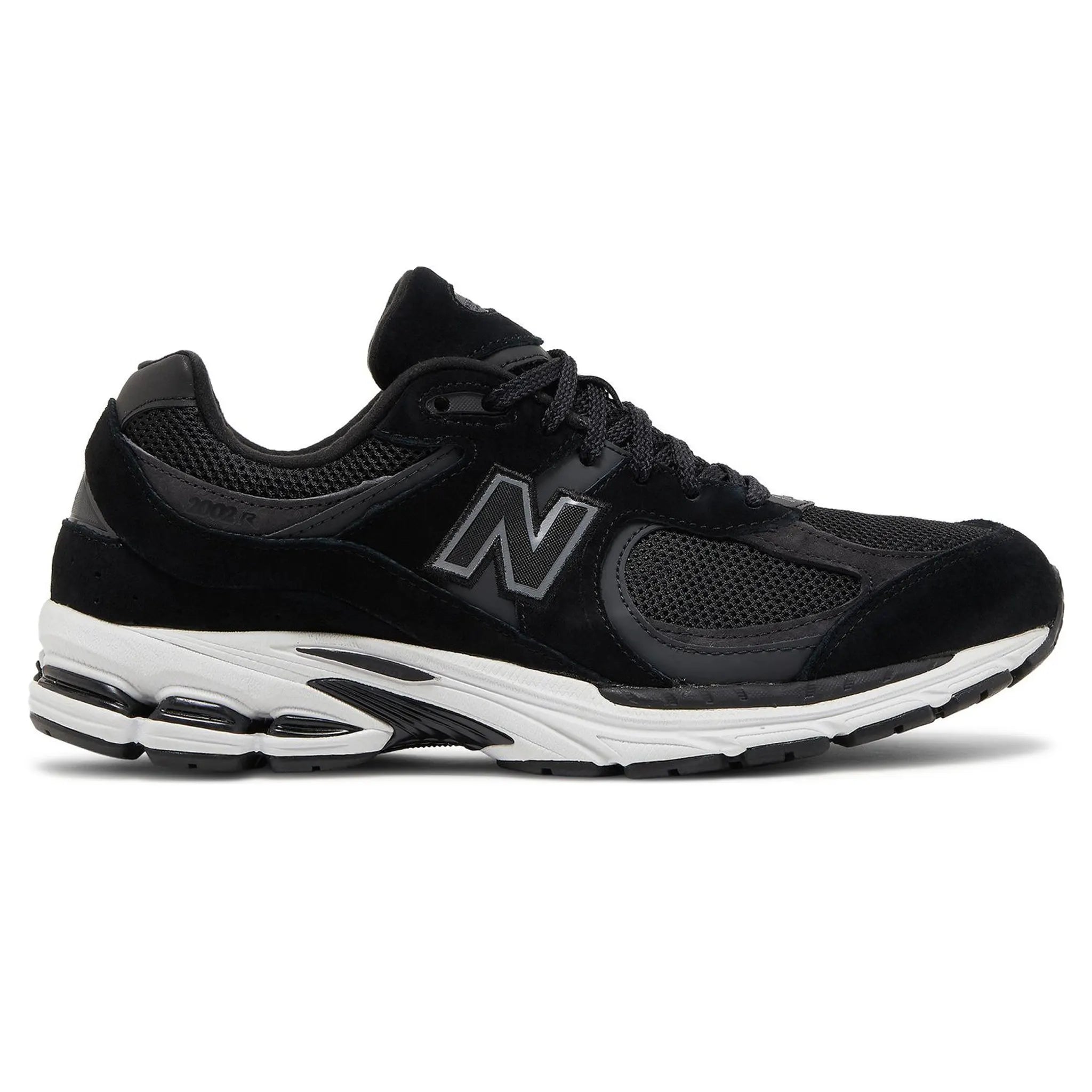 Side view of New Balance 2002R Black Sneakers M2002RBK