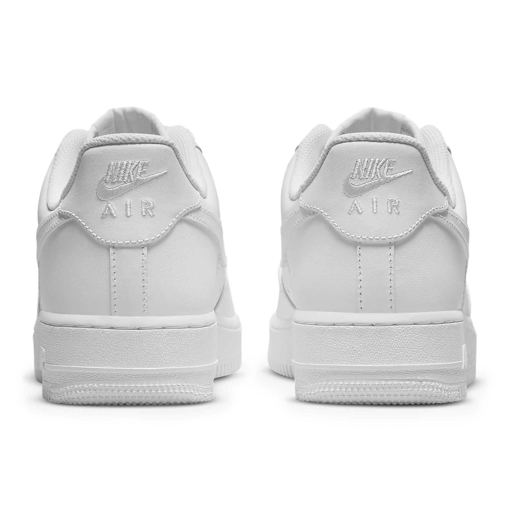 BAck view of Nike Air Force 1 Low '07 White