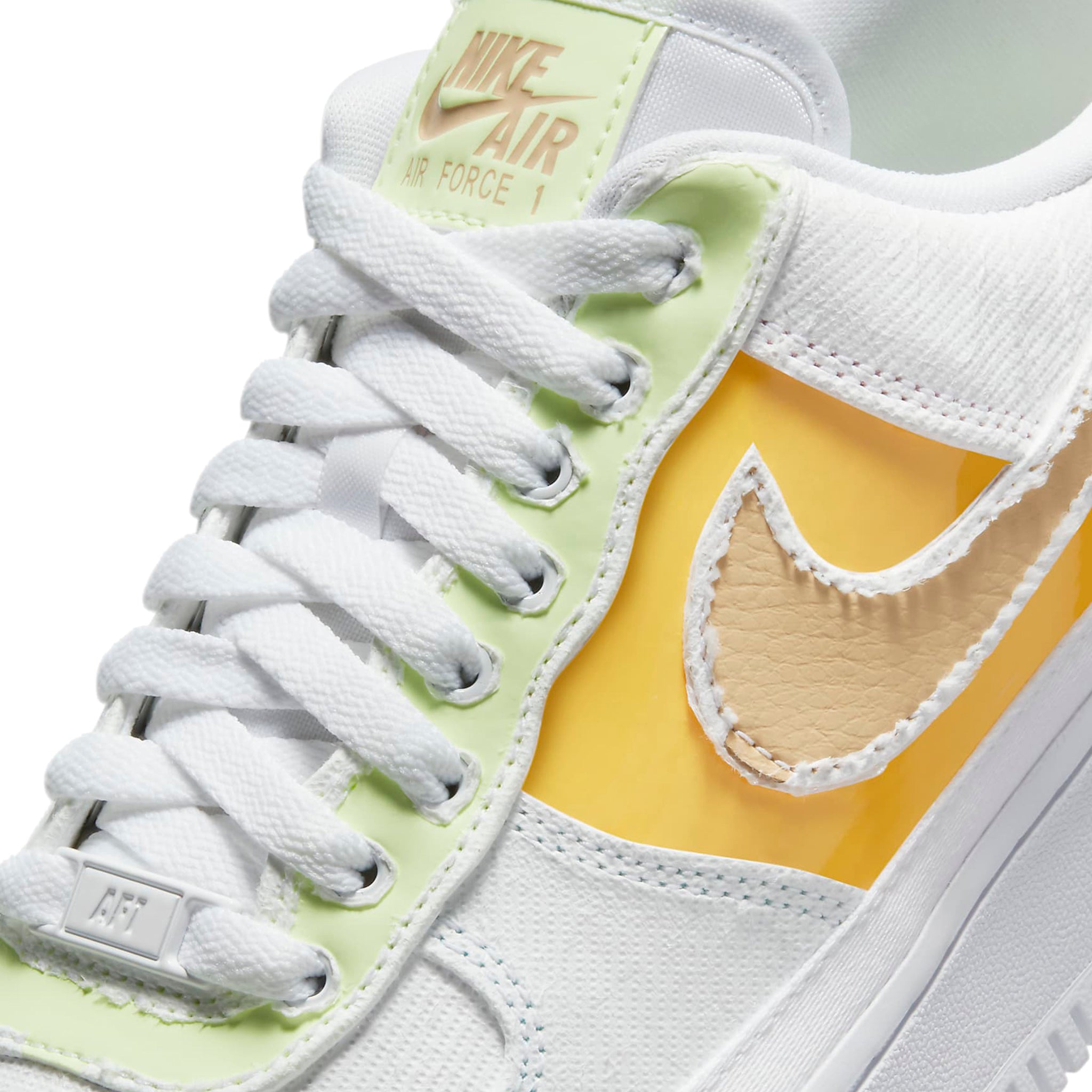 Logo view of Nike Air Force 1 Low Tear Away Arctic Punch (W) DJ6901-600