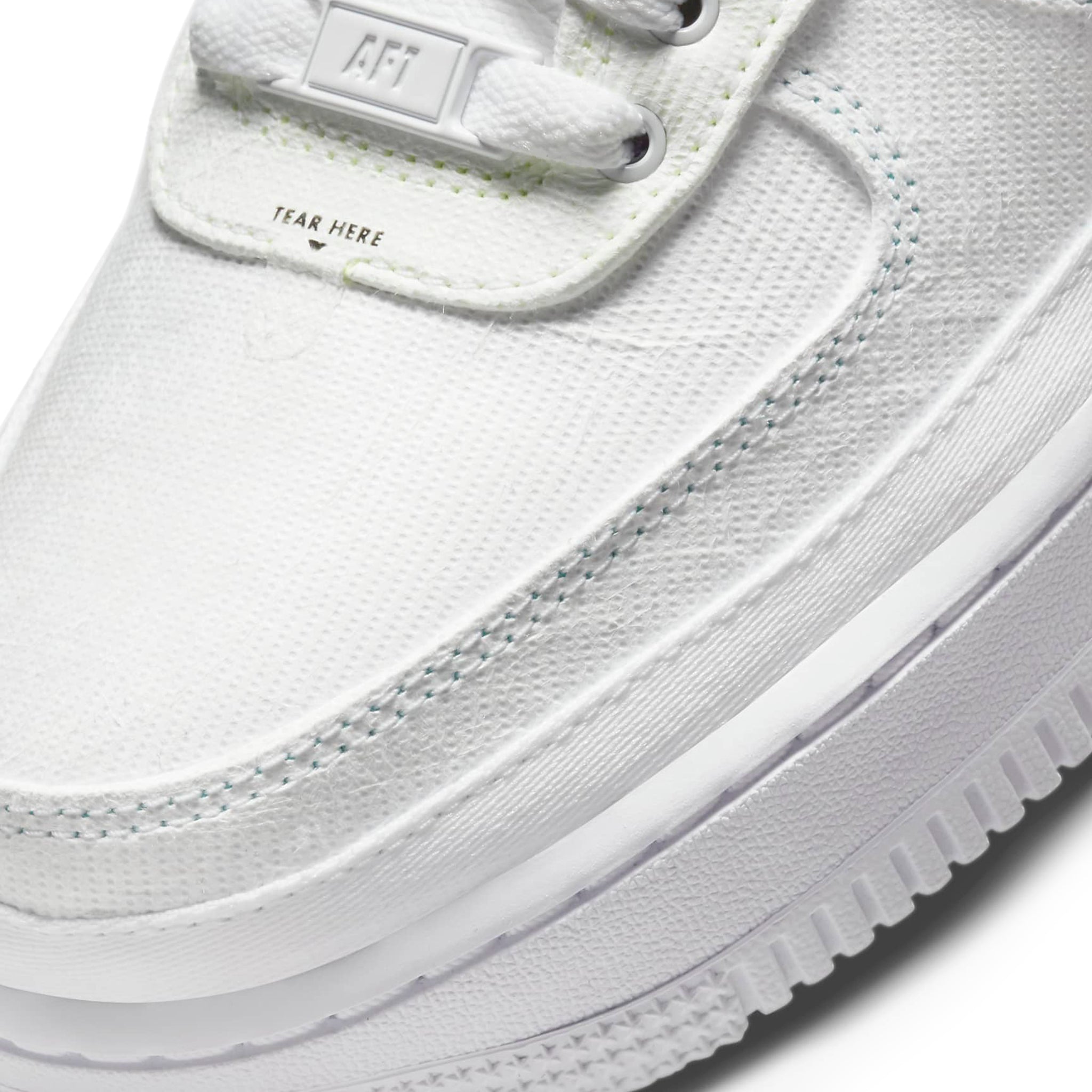 Toe box view of Nike Air Force 1 Low Tear Away Arctic Punch (W) DJ6901-600
