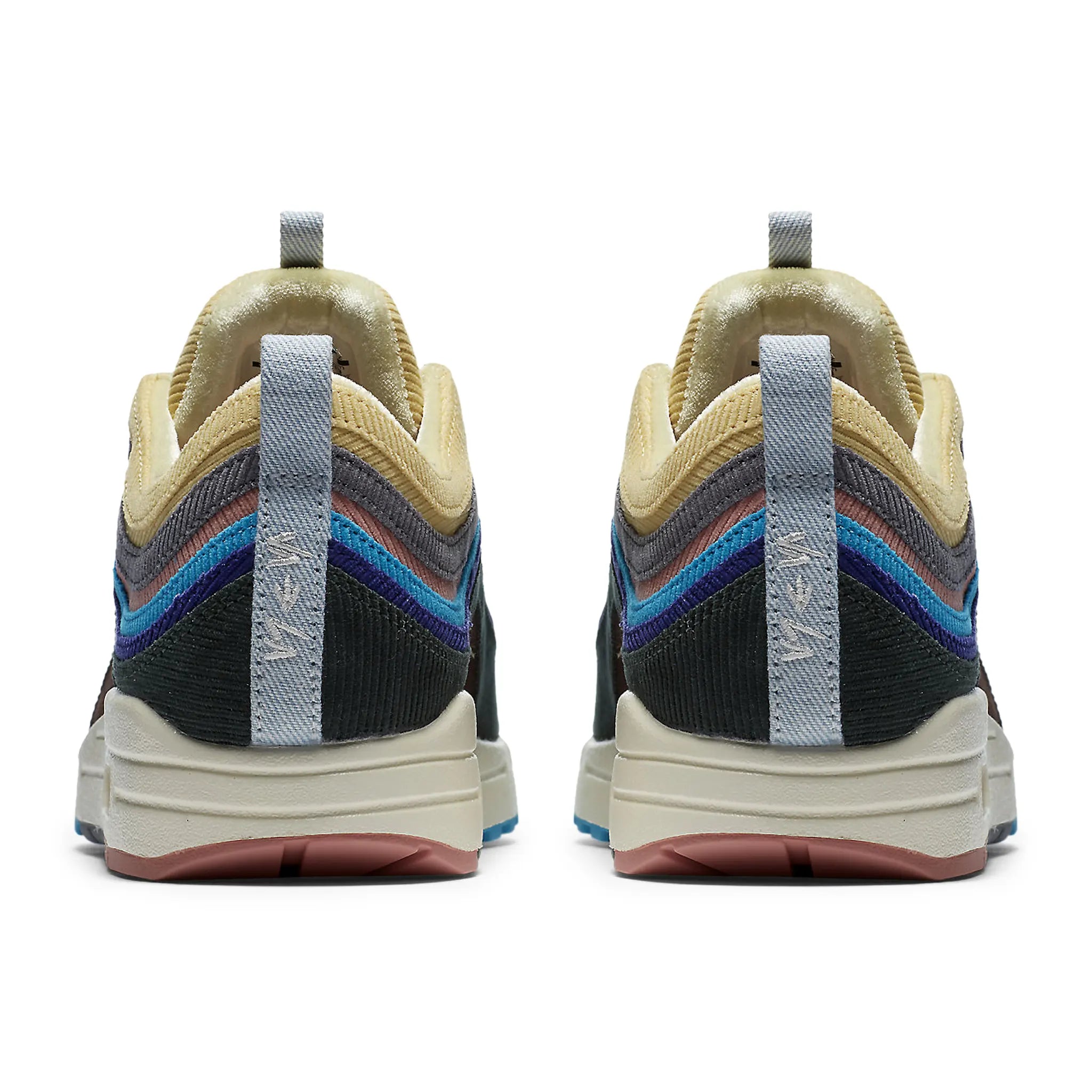 Heel View of Nike Air max 1/97 Sean Wotherspoon