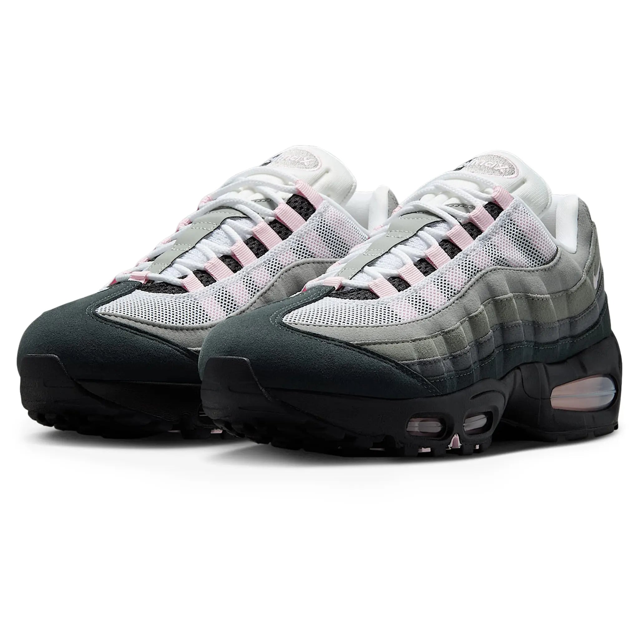 Front View of Nike Air Max 95 OG Big Bubble Pink Foam (W)