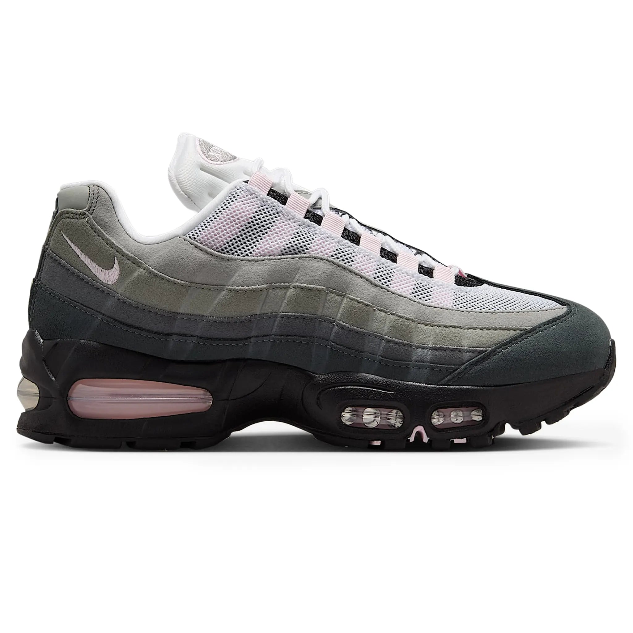 Side View of Nike Air Max 95 OG Big Bubble Pink Foam (W)