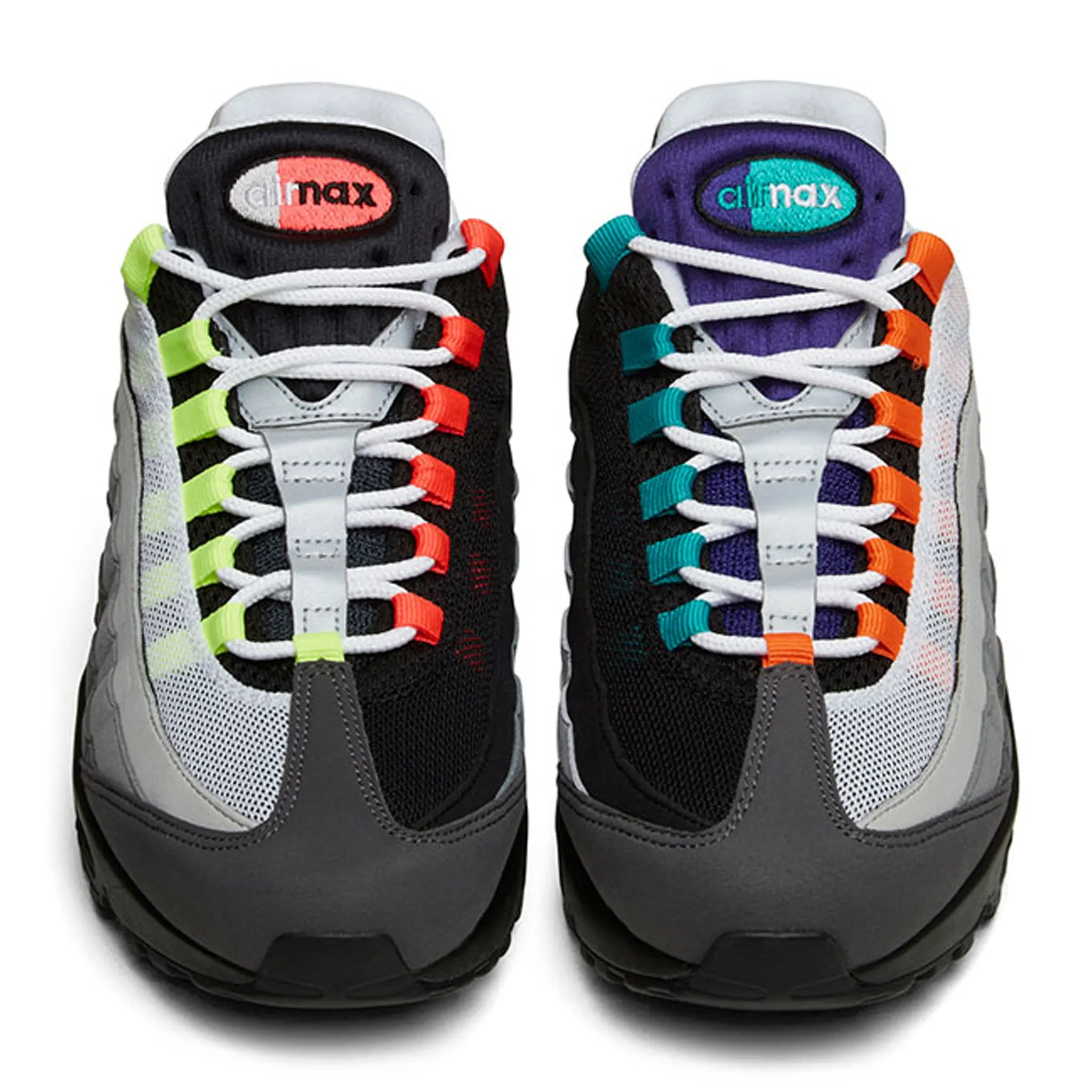 Top side view of Nike Air Max 95 What the Air Max 810374-078