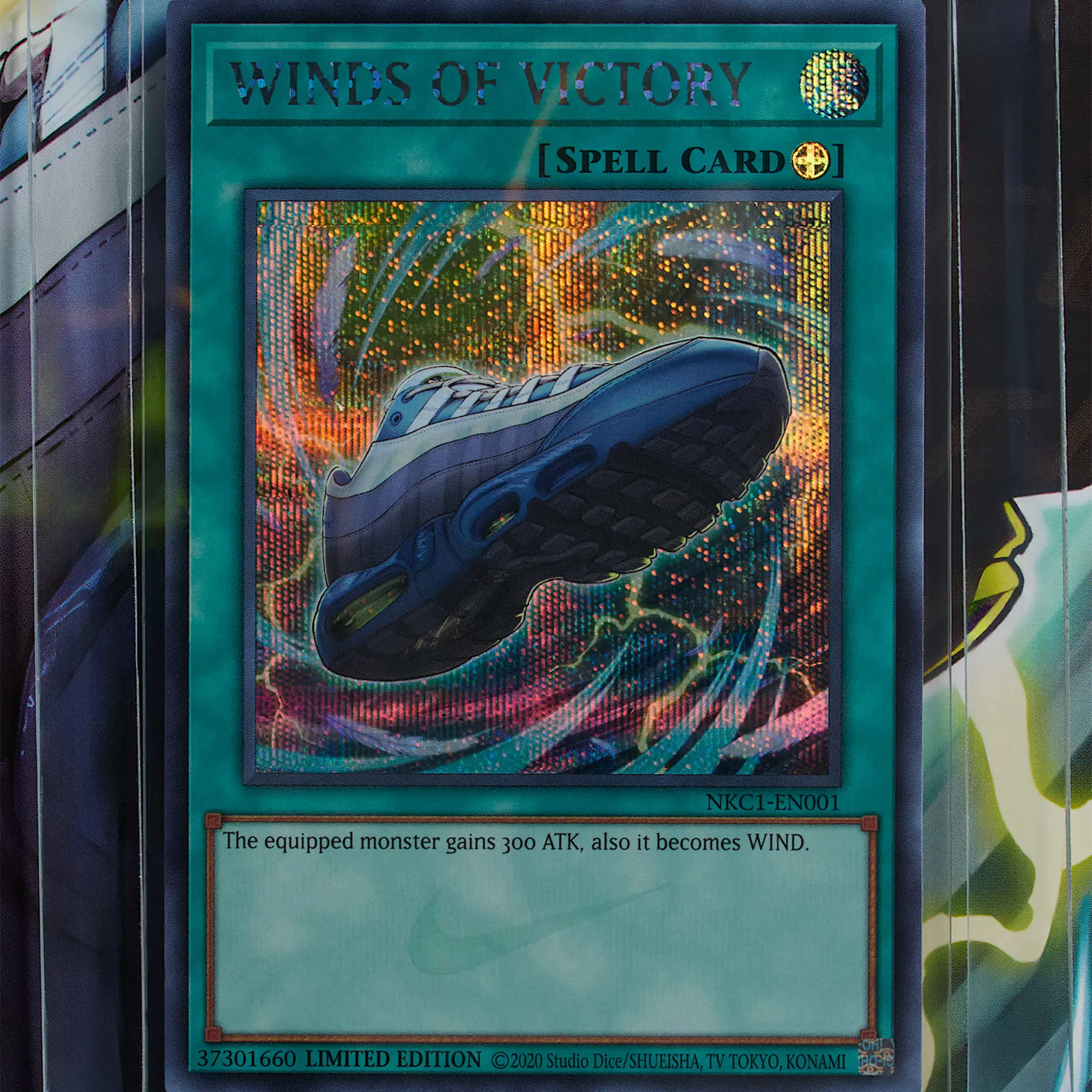 Promo Card View of Nike Air Max Muscle 95 x Yu-Gi-Oh!
