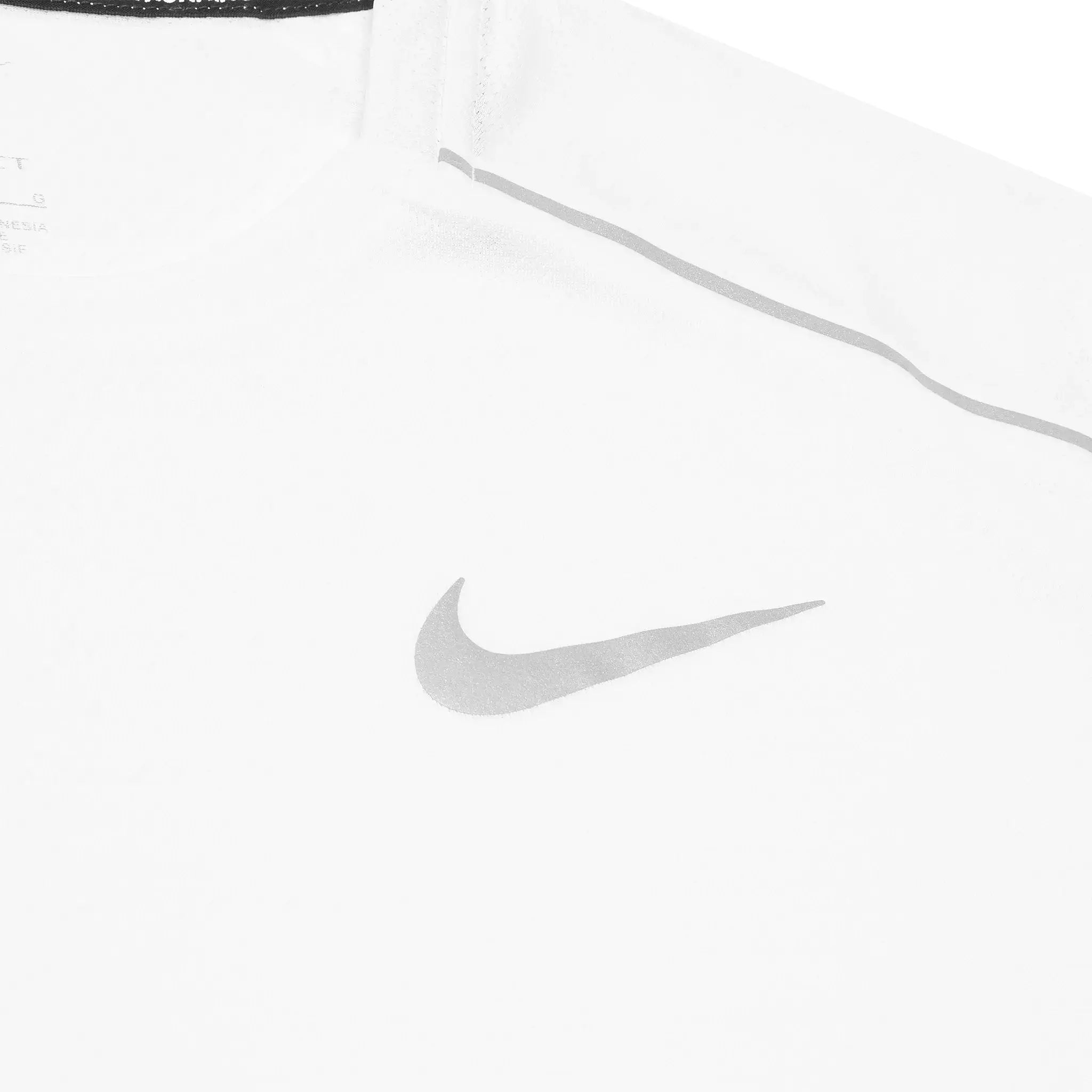 Nike Dri-FIT 1.0 White Miler Running T Shirt