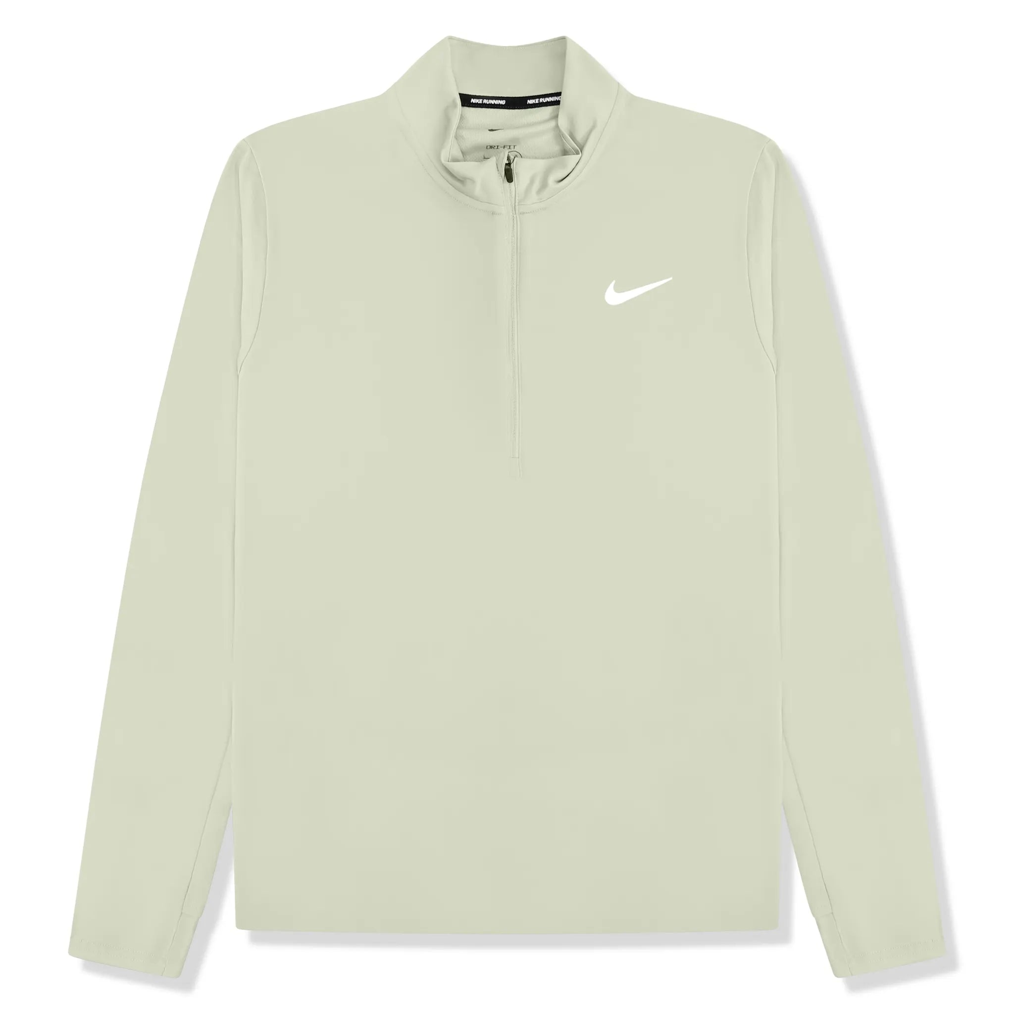 Front view of Nike Dri-FIT Olive Aura Half-Zip Training Top FQ2495-361