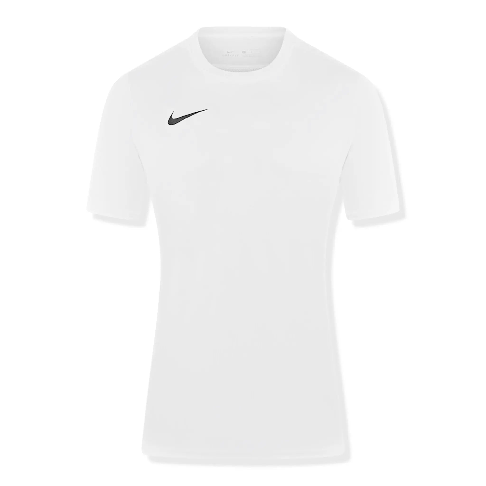 Front T Shirt view of Nike Dri-FIT Park III White Black T-Shirt & Shorts BV6708-100