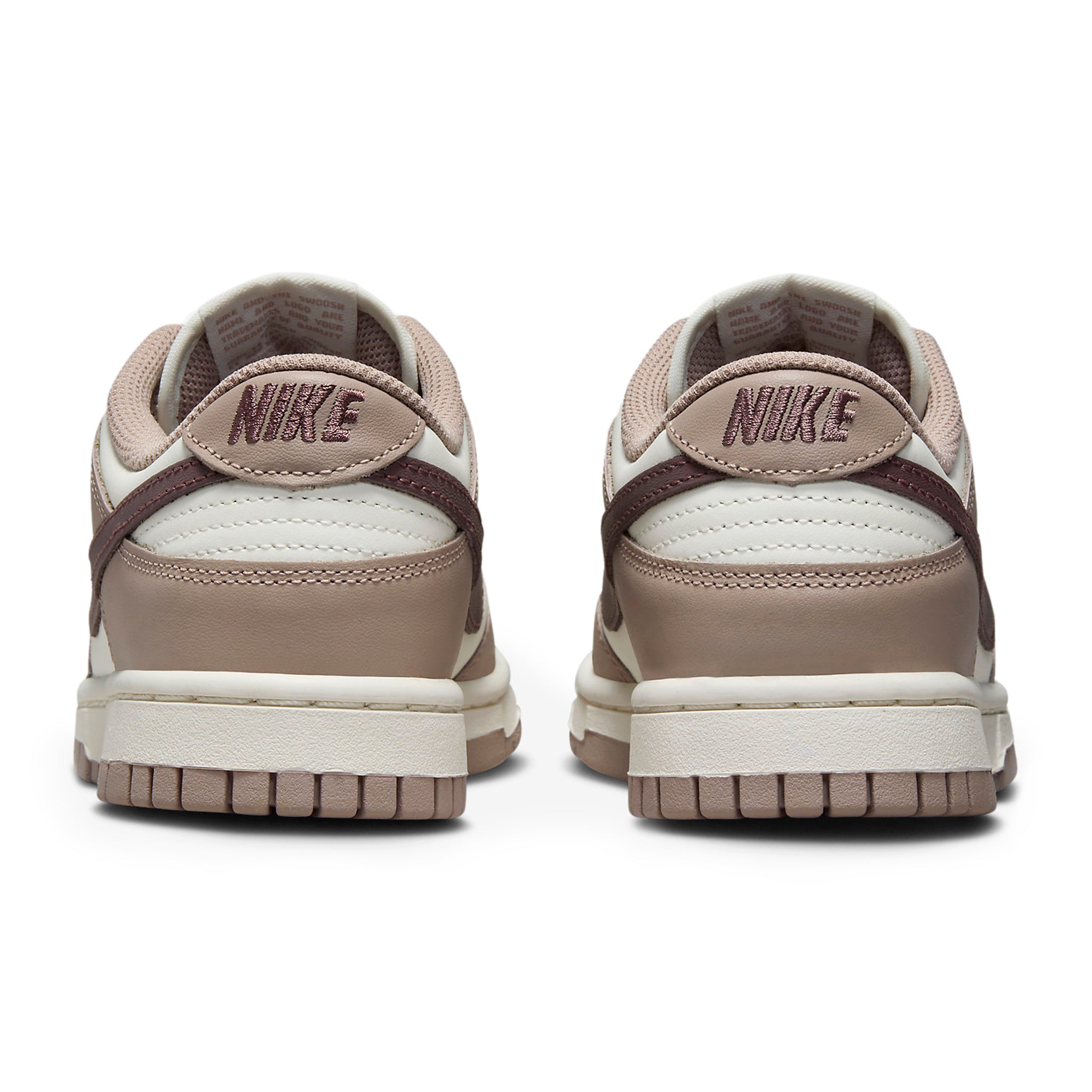 Back view of Nike Dunk Low Diffused Taupe (W) DD1503-125