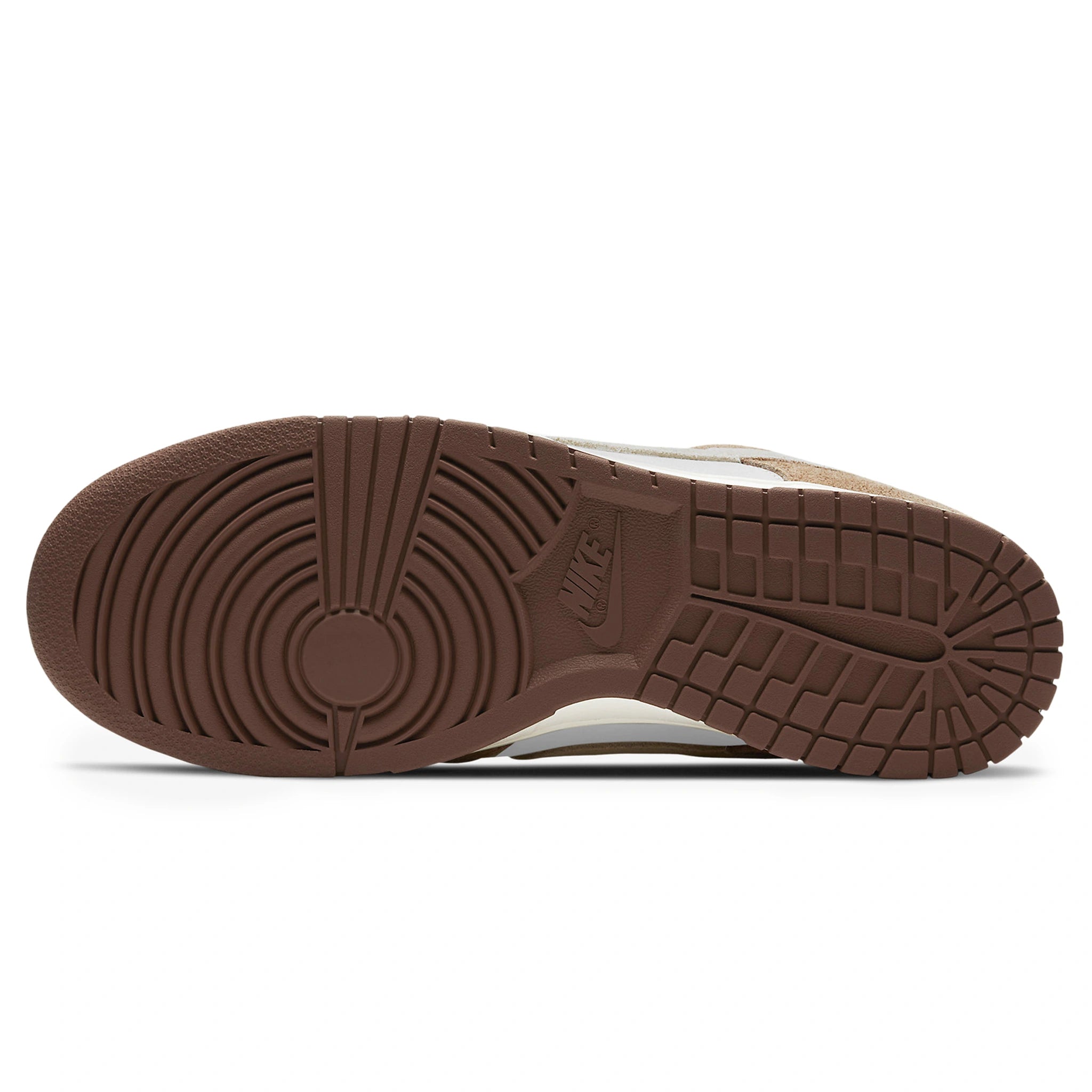 Sole view of Nike Dunk Low Medium Curry DD1390-100