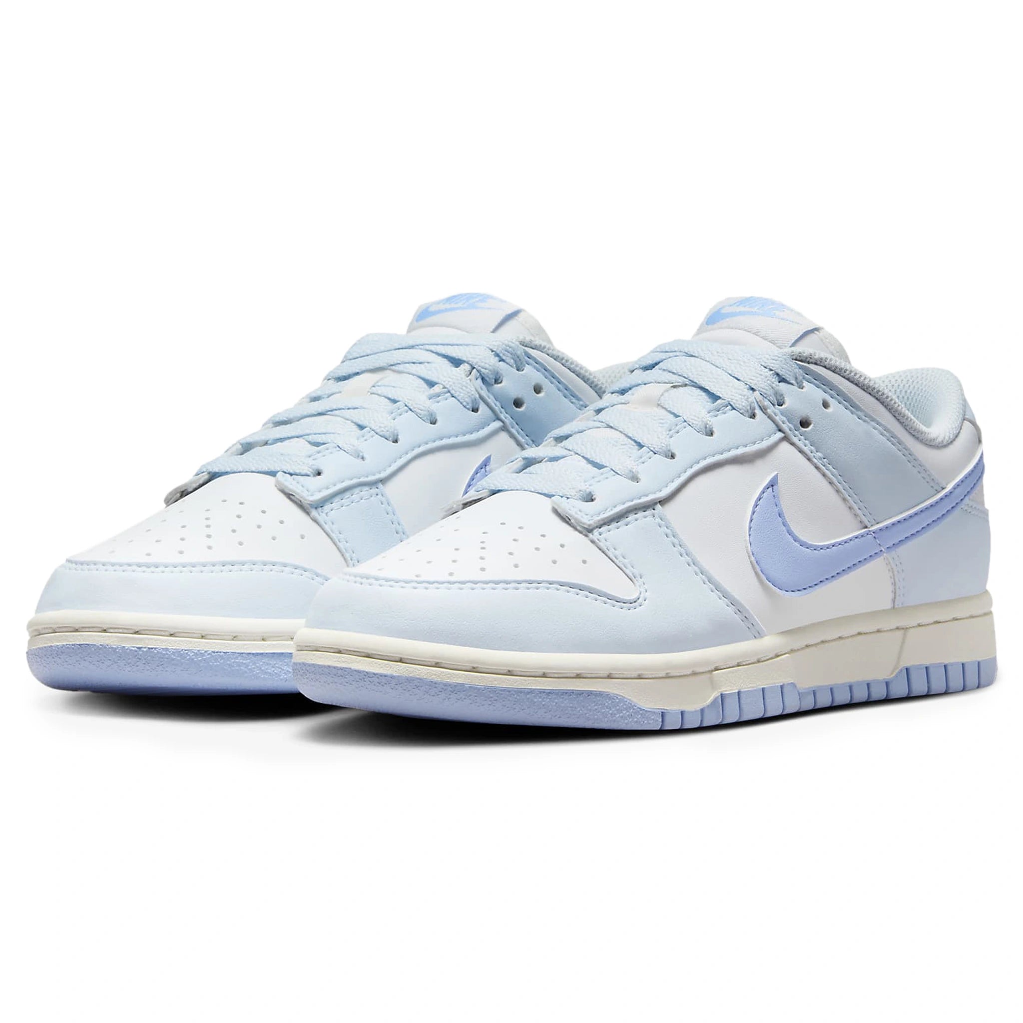 Front side view of Nike Dunk Low Next Nature Blue Tint (W) DD1873-400