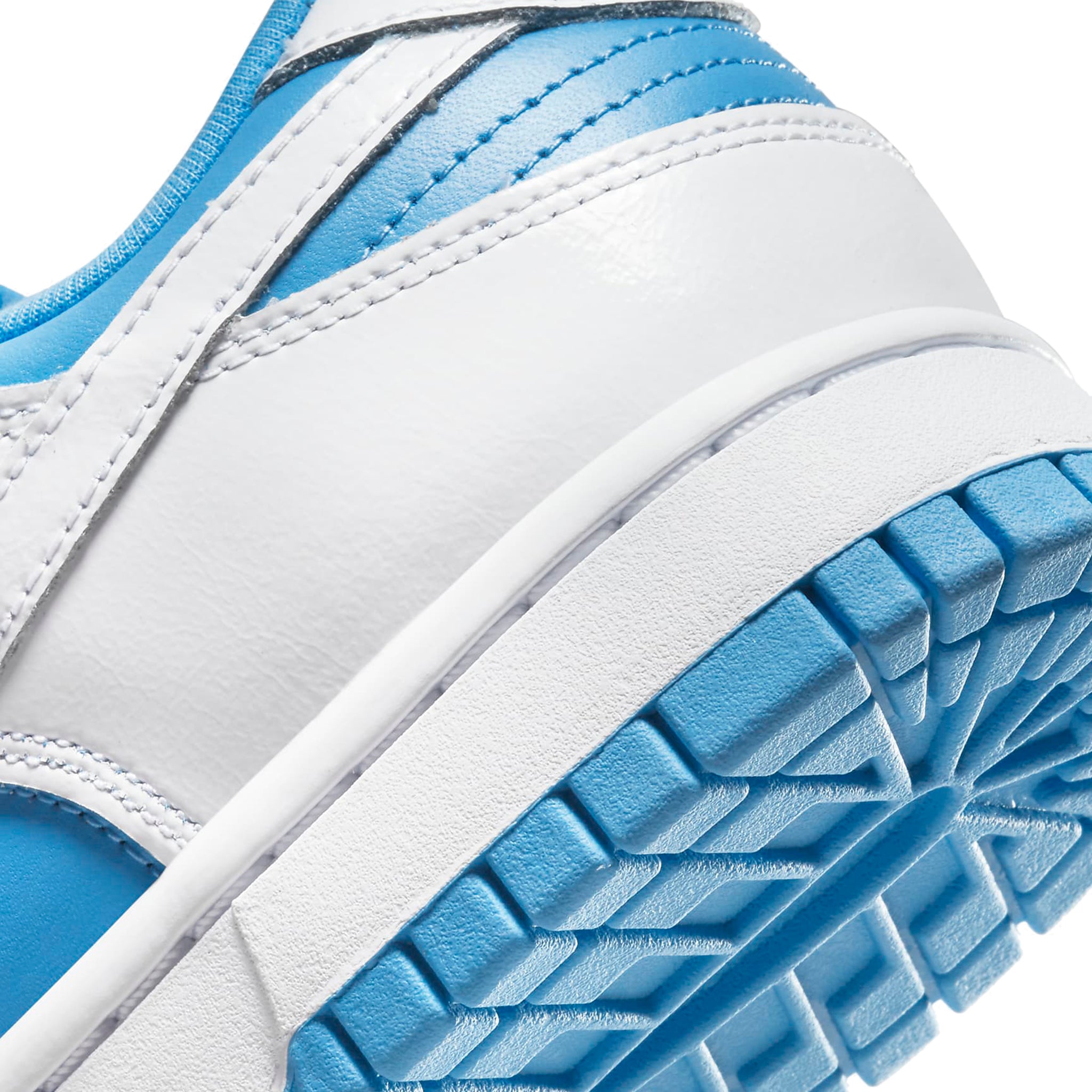 Back view of Nike Dunk Low Reverse UNC (W) DJ9955-101