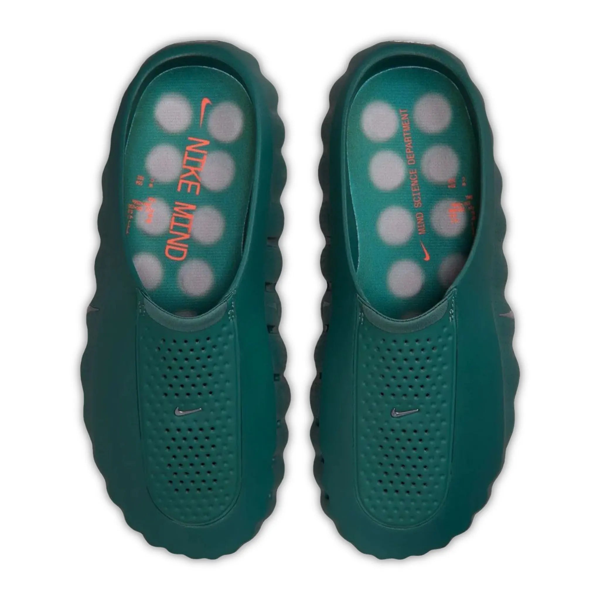 Upper View of Nike Mind 001 Pregame Mineral Slate HQ4307-300