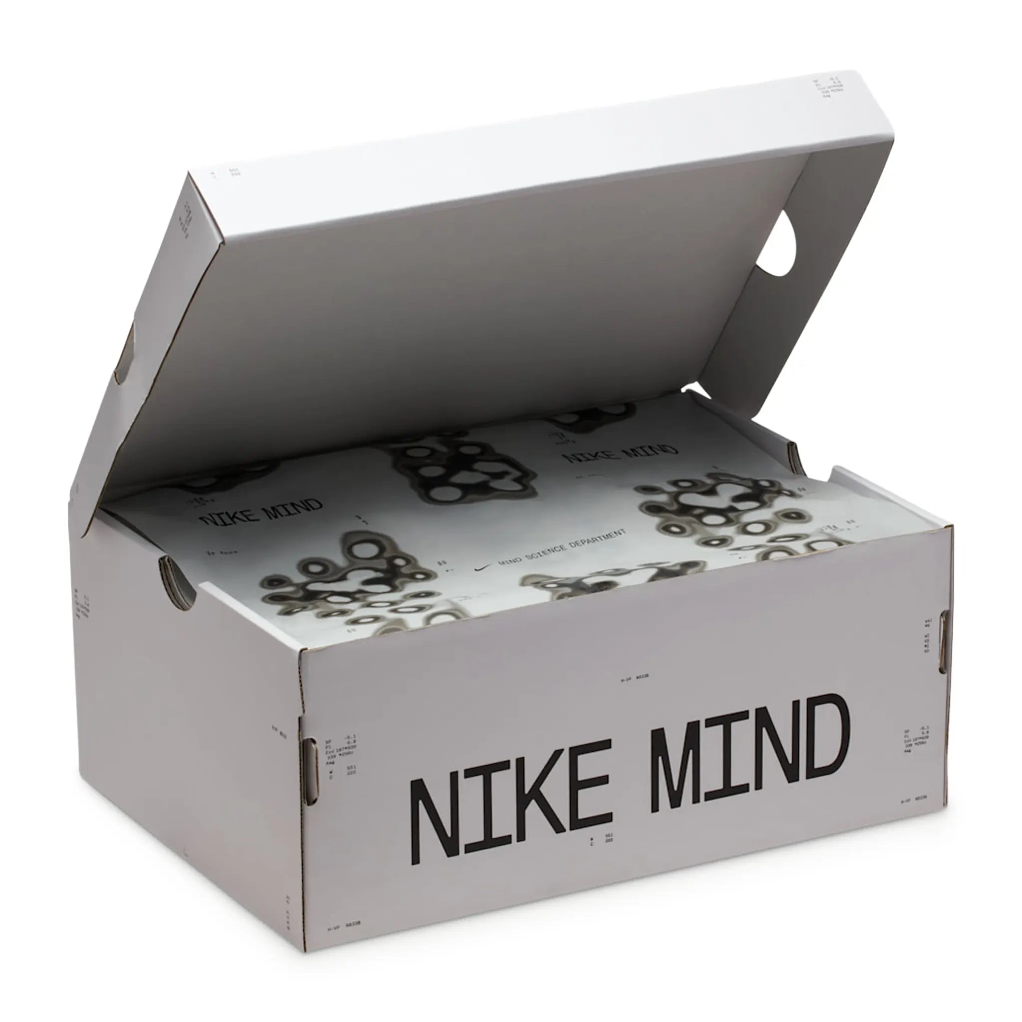 Box View of Nike Mind 001 Pregame Mineral Slate HQ4307-300