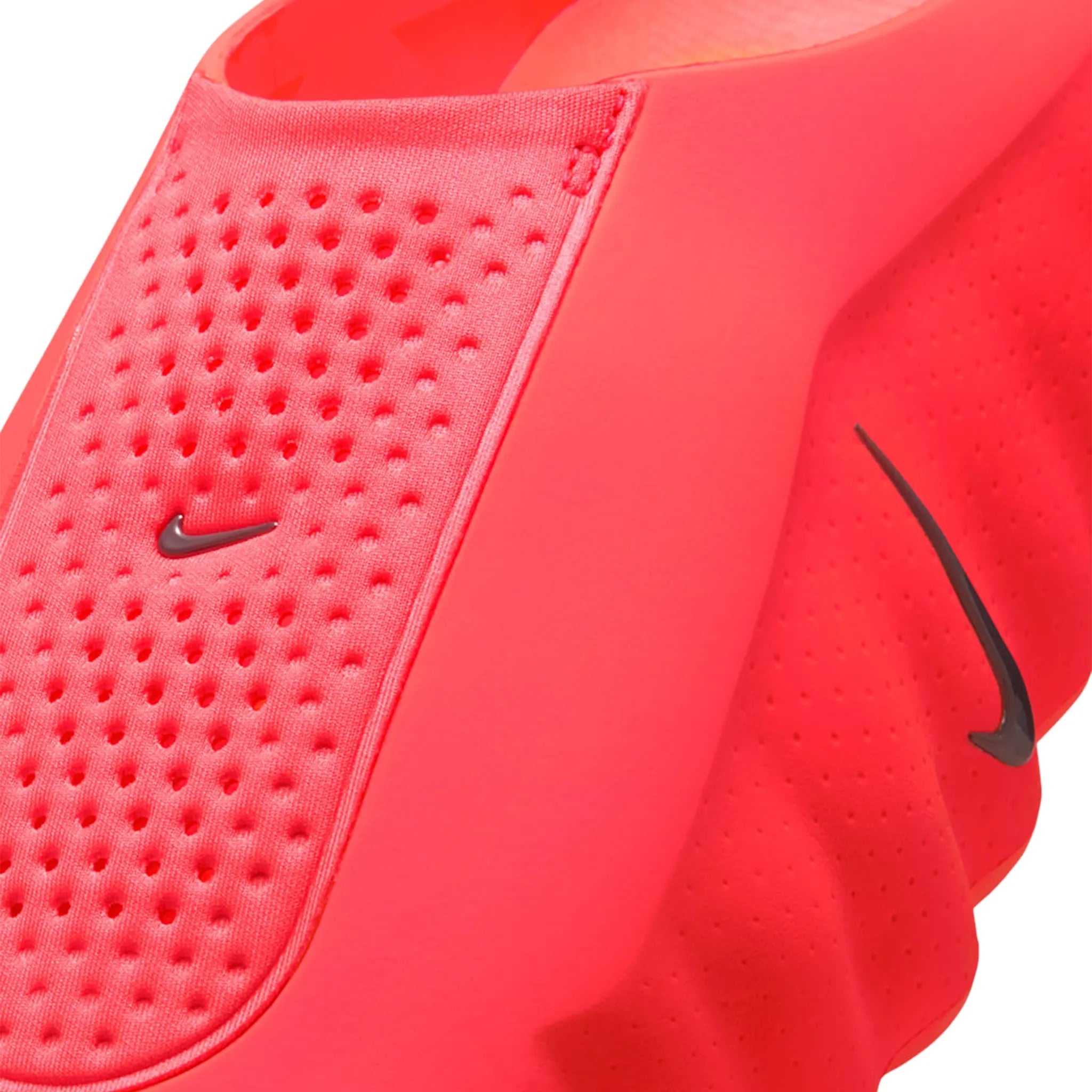 Detailed View of Nike Mind 001 Pregame Solar Red Mules (W) HQ4309-600