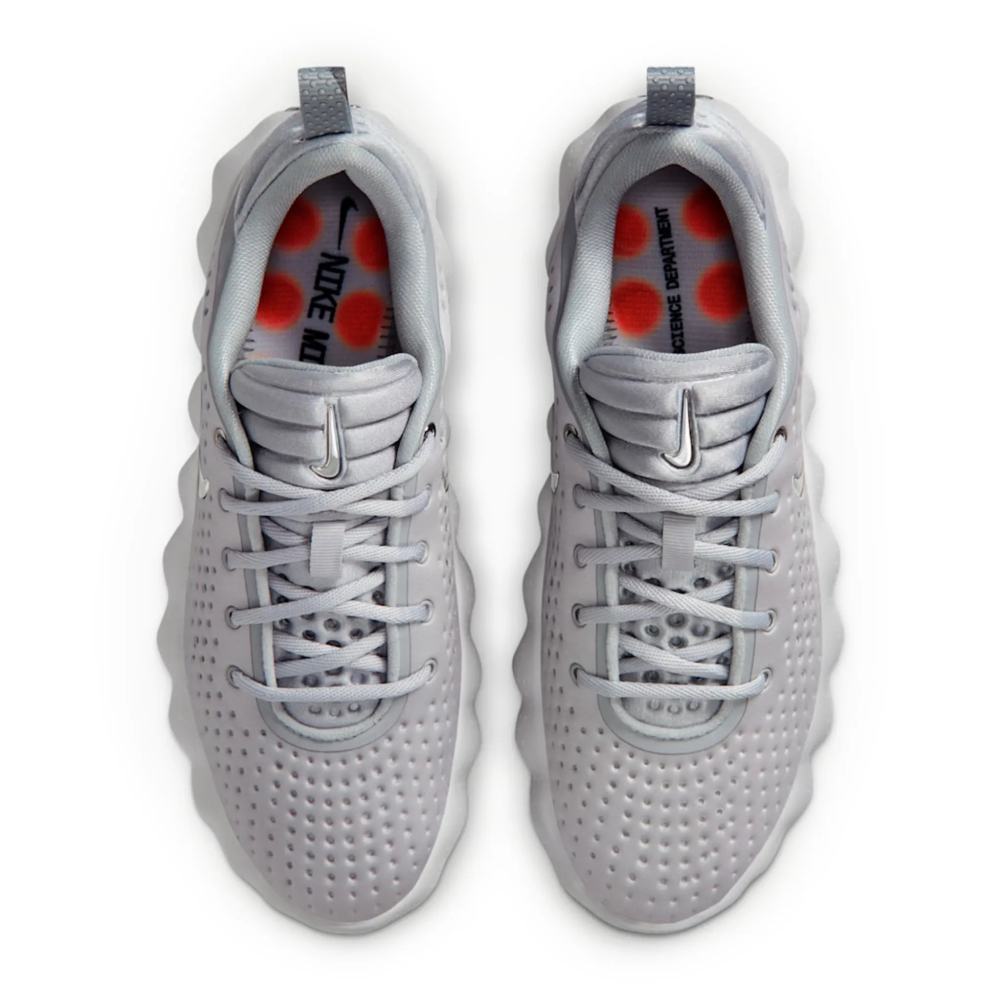 Upper View of Nike Mind 002 Pregame Light Smoke Grey (W) HQ4309-003