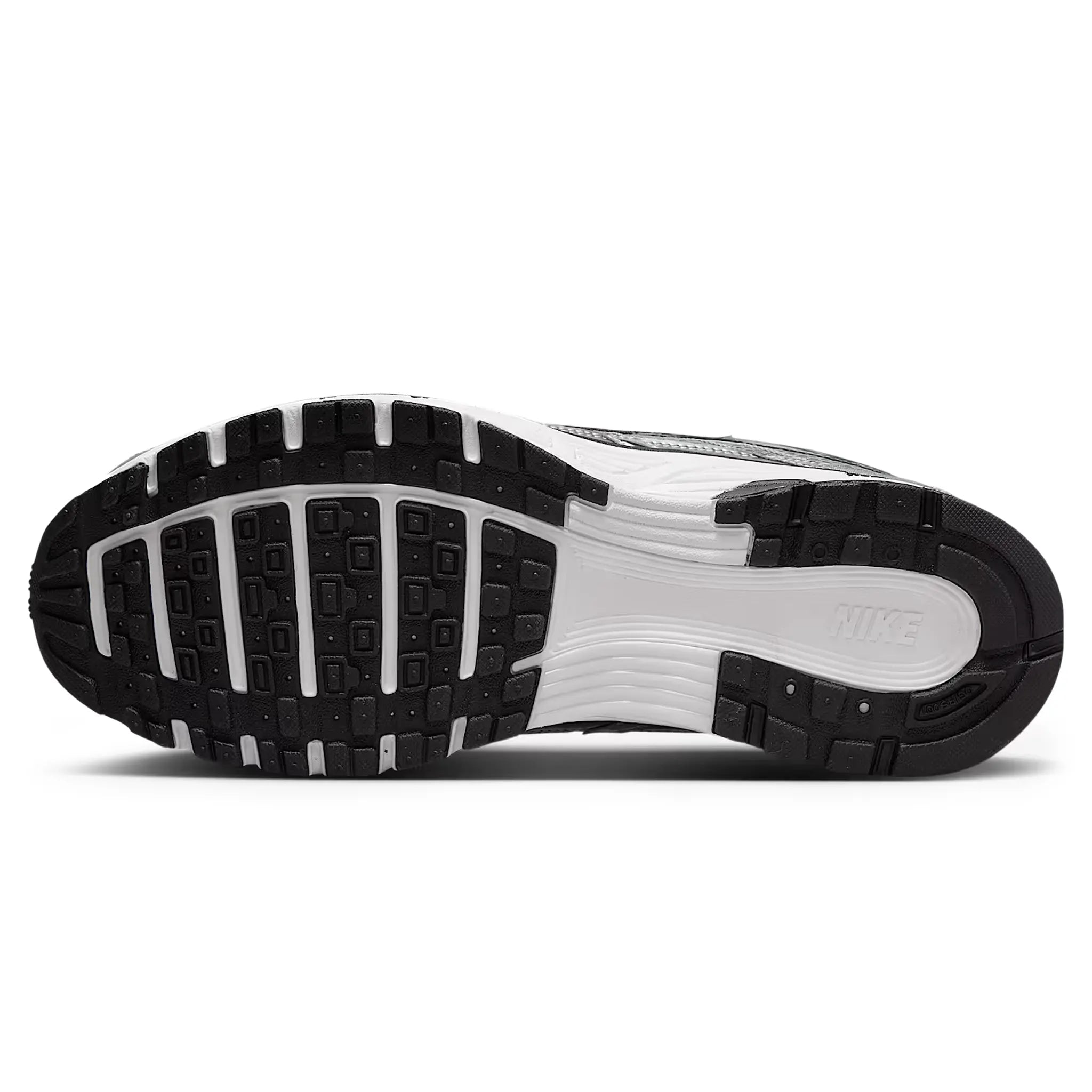 Sole view of Nike P-6000 Metallic Silver