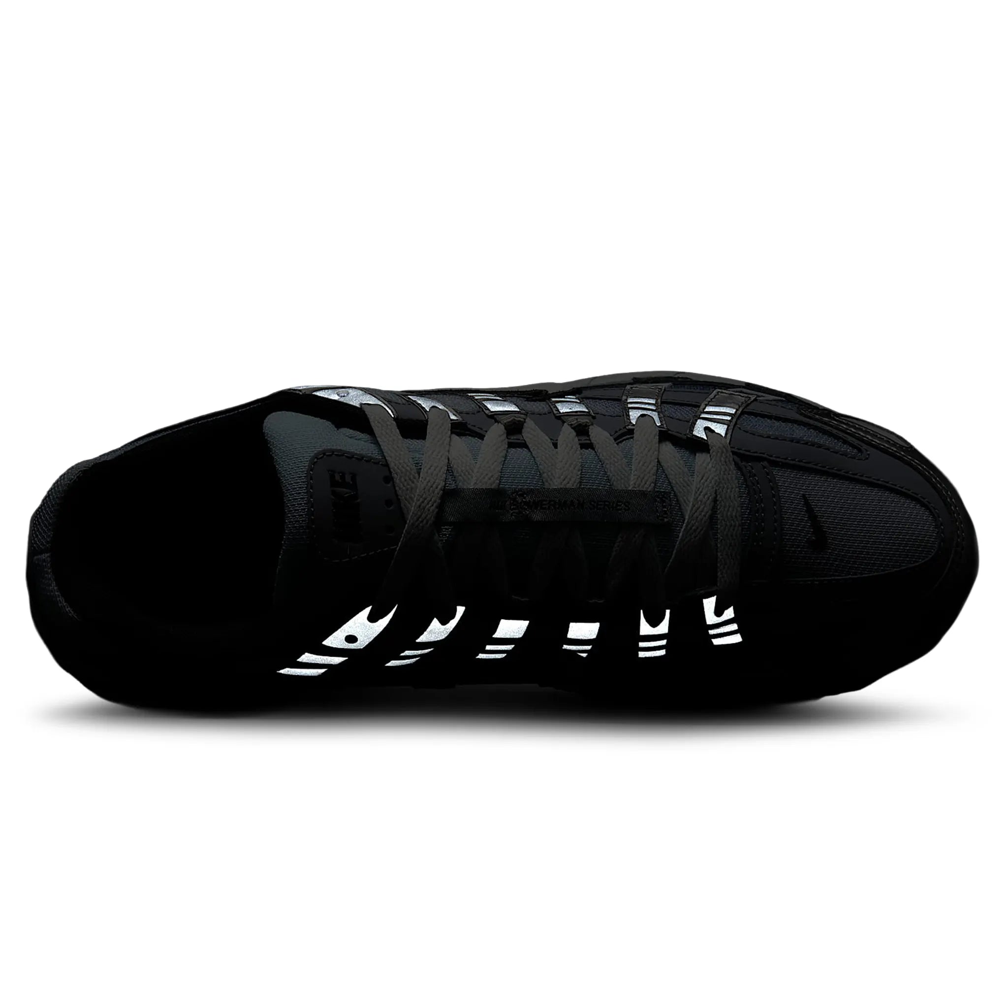 Detailed View of Nike P-6000 Metallic Silver Summit Wolf Grey IH4465-095