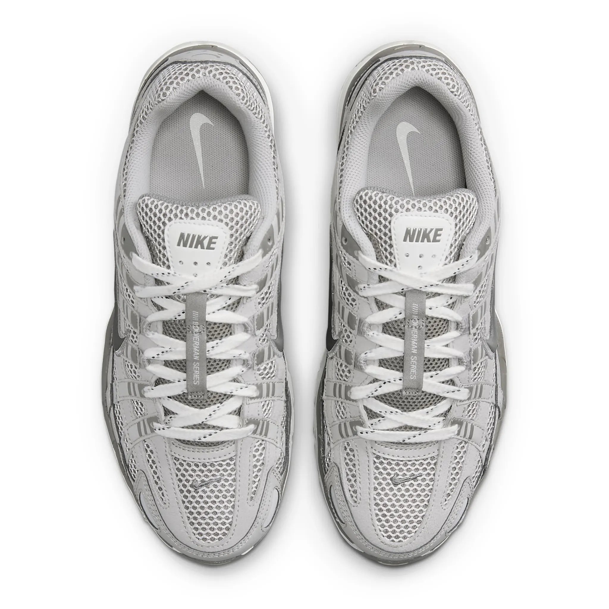 Top view of Nike P-6000 Premium Light Iron Ore