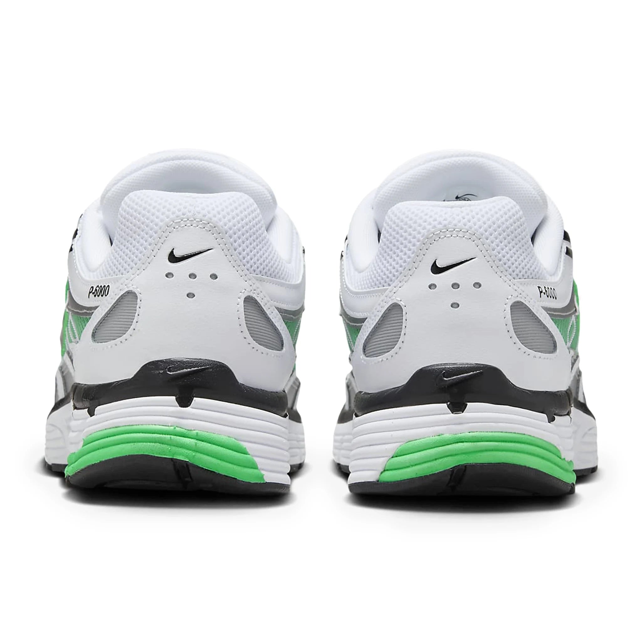 Heel view of view of Nike P-6000 Spring Green CD6404-104