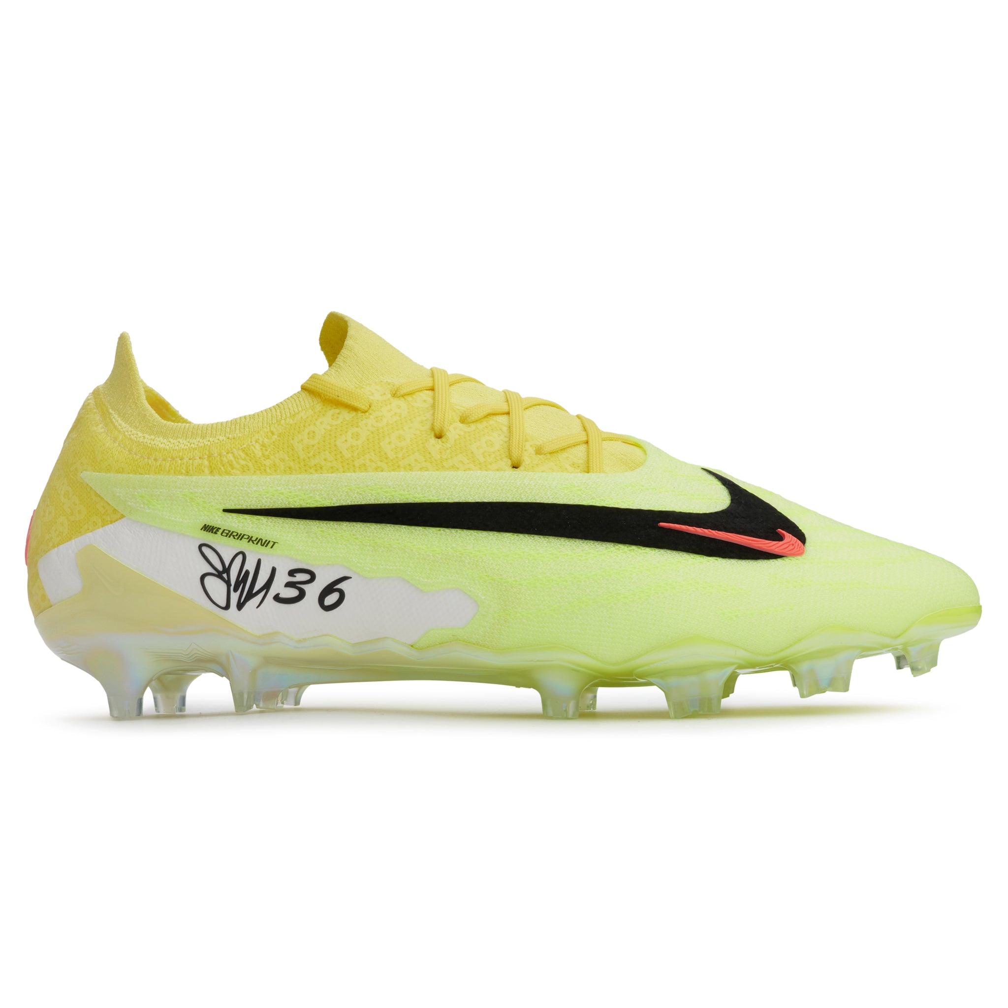 signed football boots