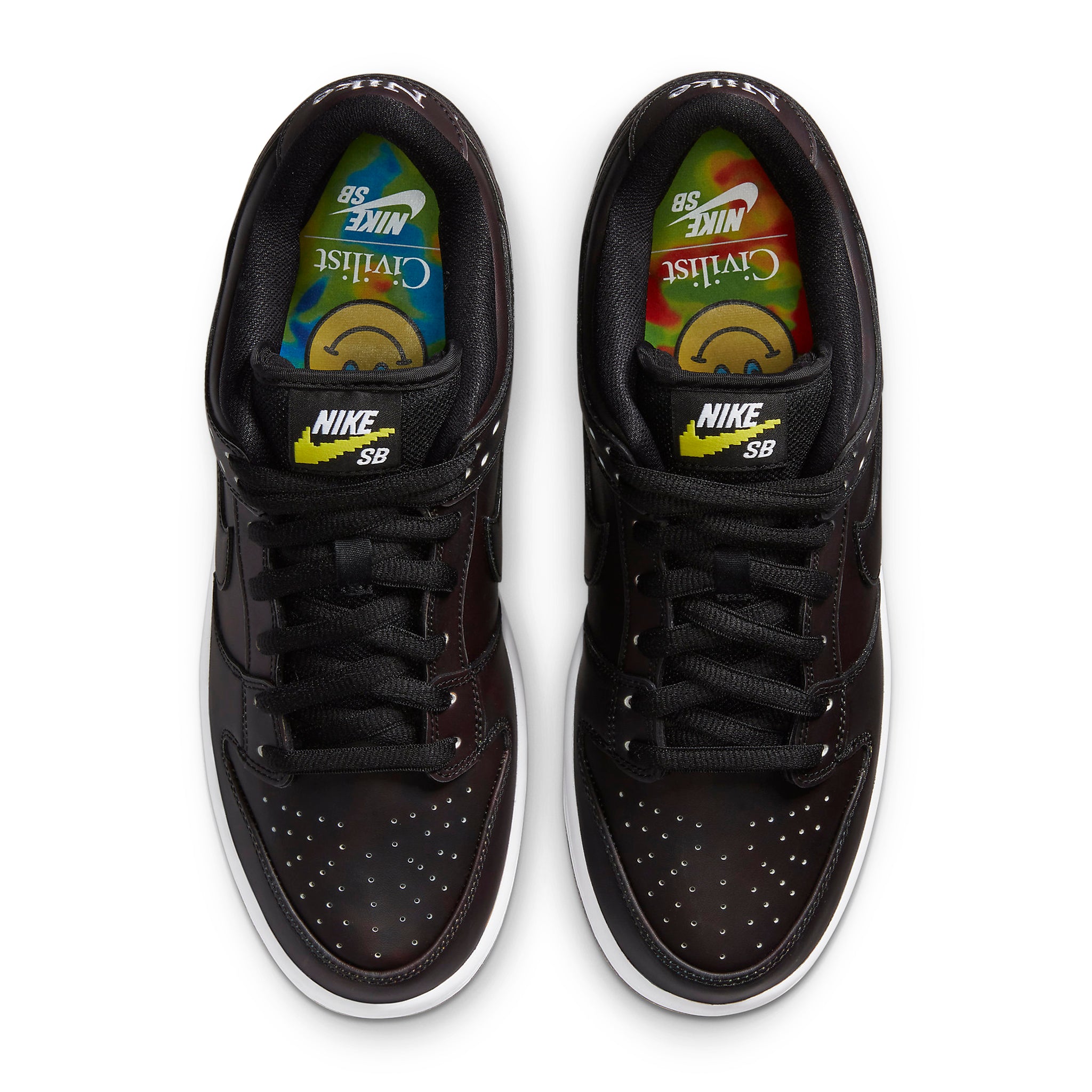 Top view of Nike SB Dunk Low Civilist CZ5123-001